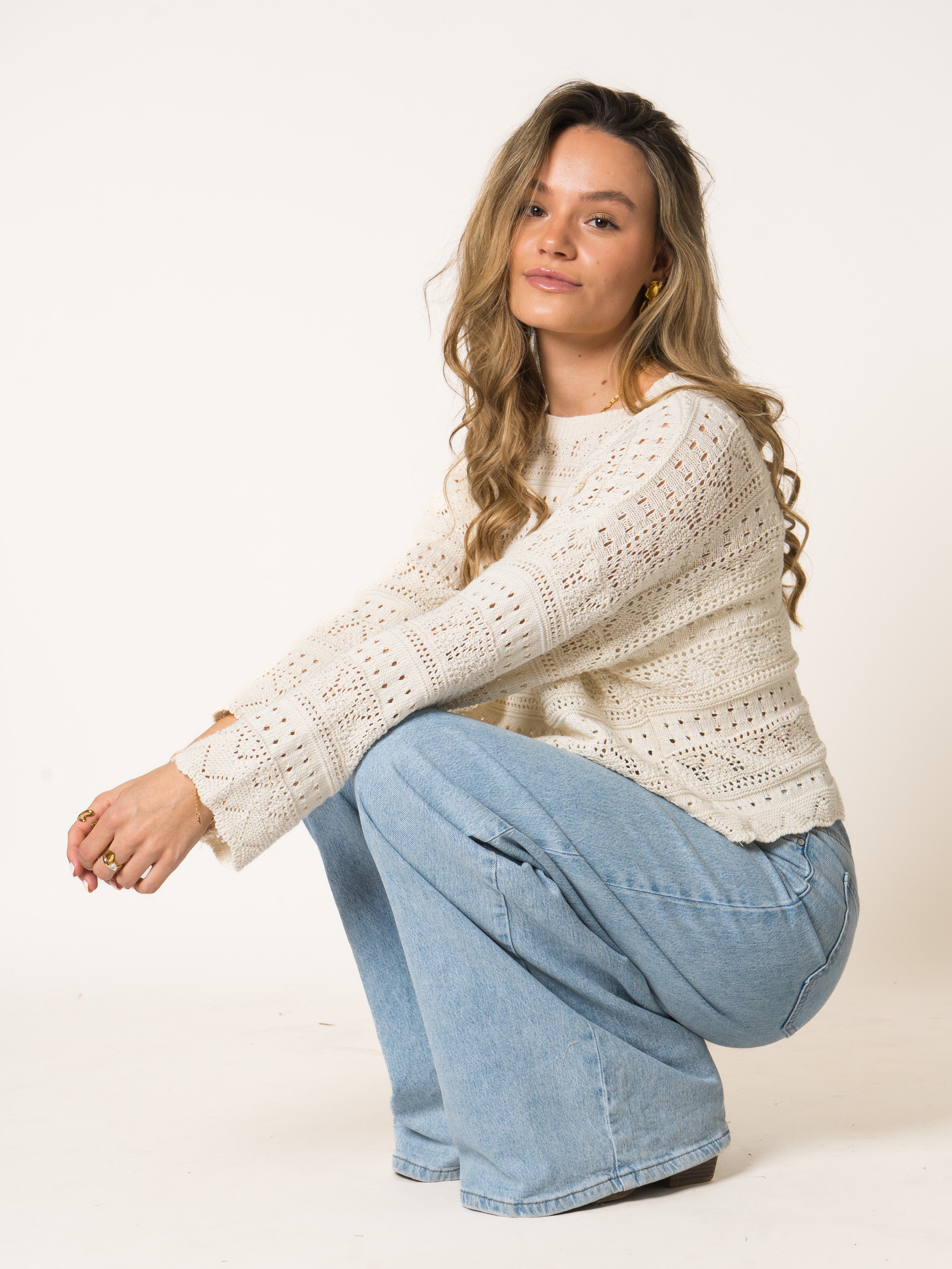 Daydream Crochet Sweater