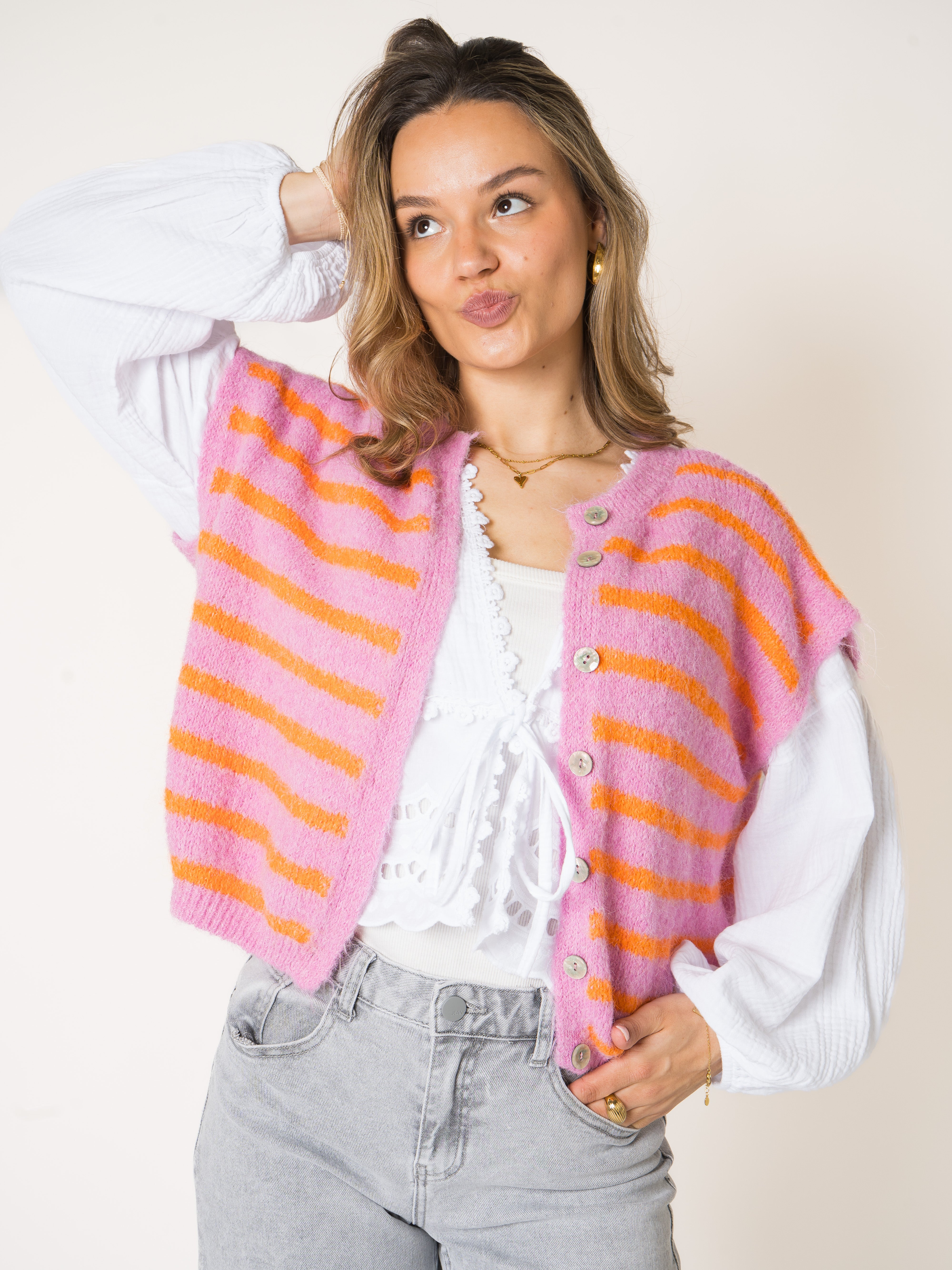 #Farbe_Pink mit Orange