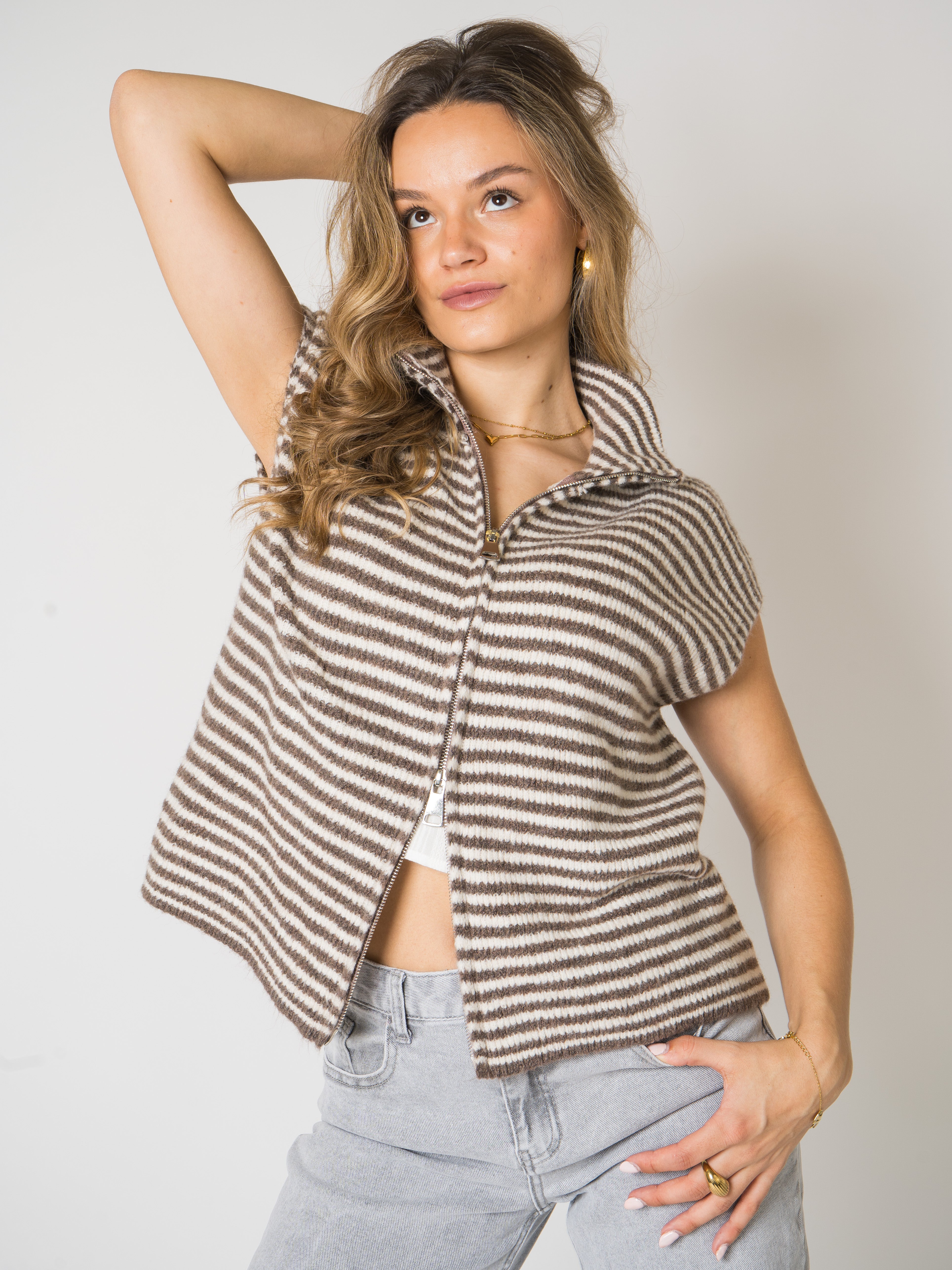 #Farbe_Braun mit Weiß