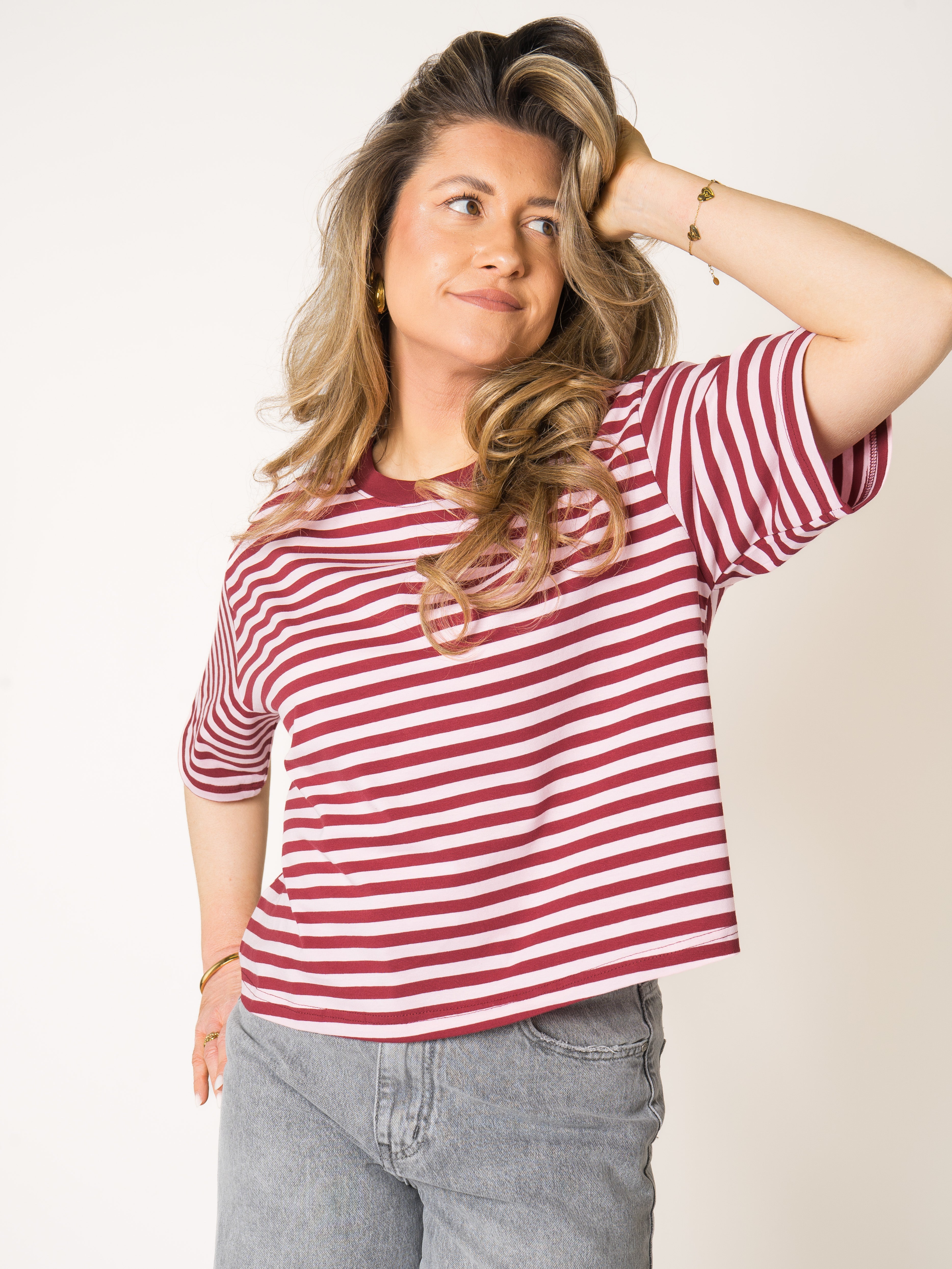 #Farbe_Rosa mit Bordeaux