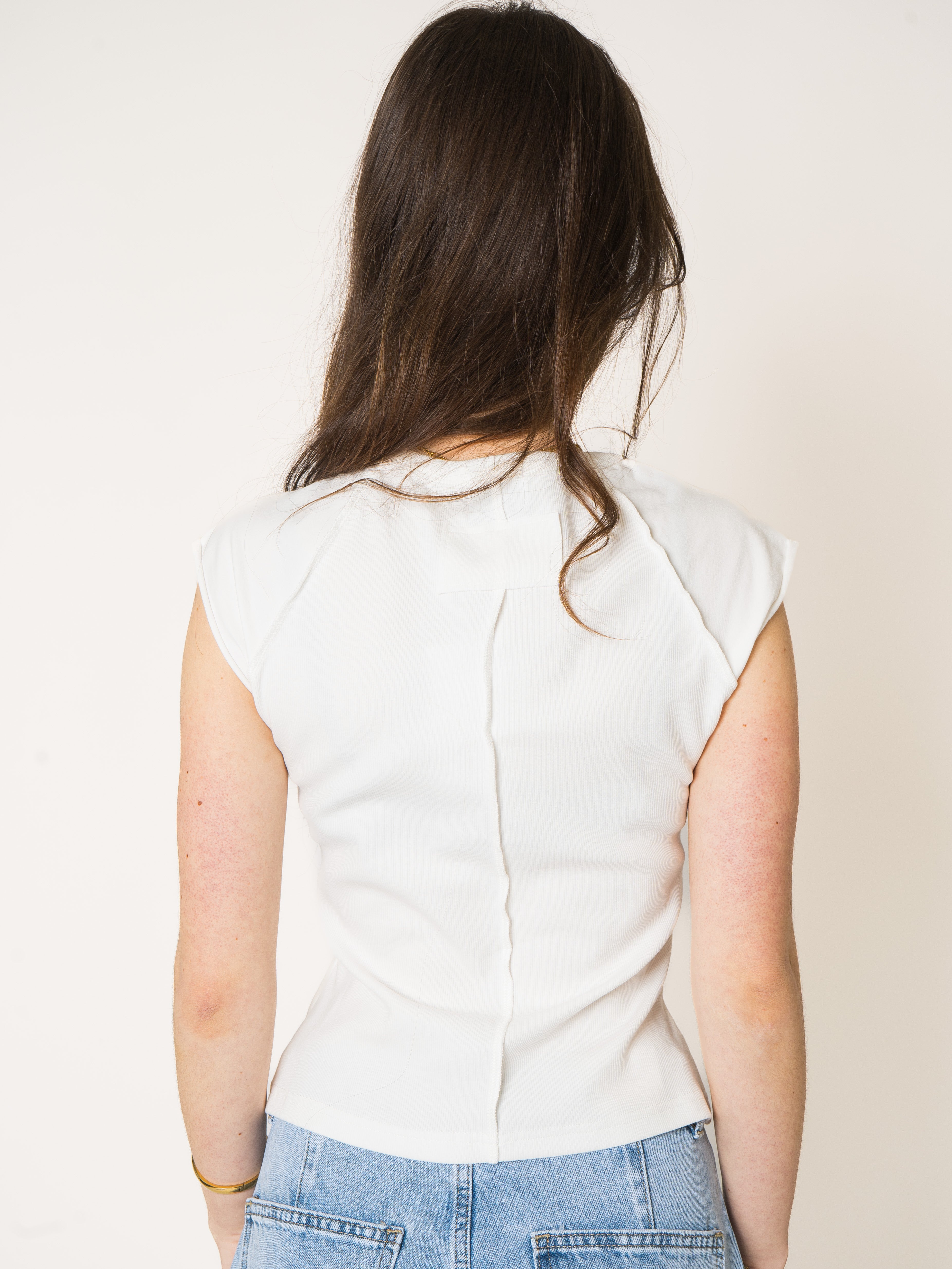 Soft Ribbed Tee