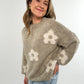 Strickpullover Bloom taupe