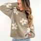 Bloom Bouclé Sweater - taupe