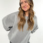 Simple Slate Comfort Sweatshirt - grau