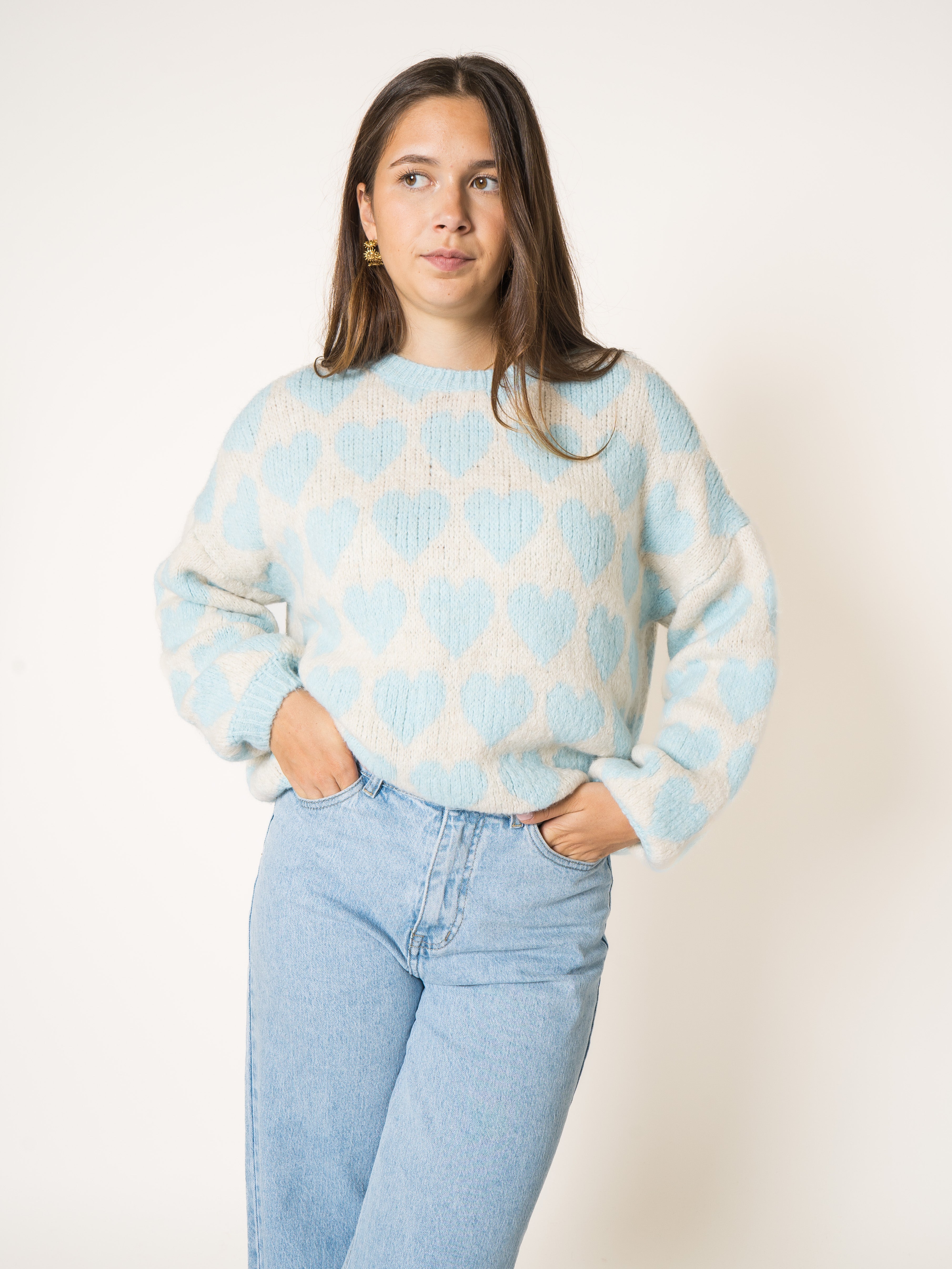 #Farbe_Weiß mit Blau