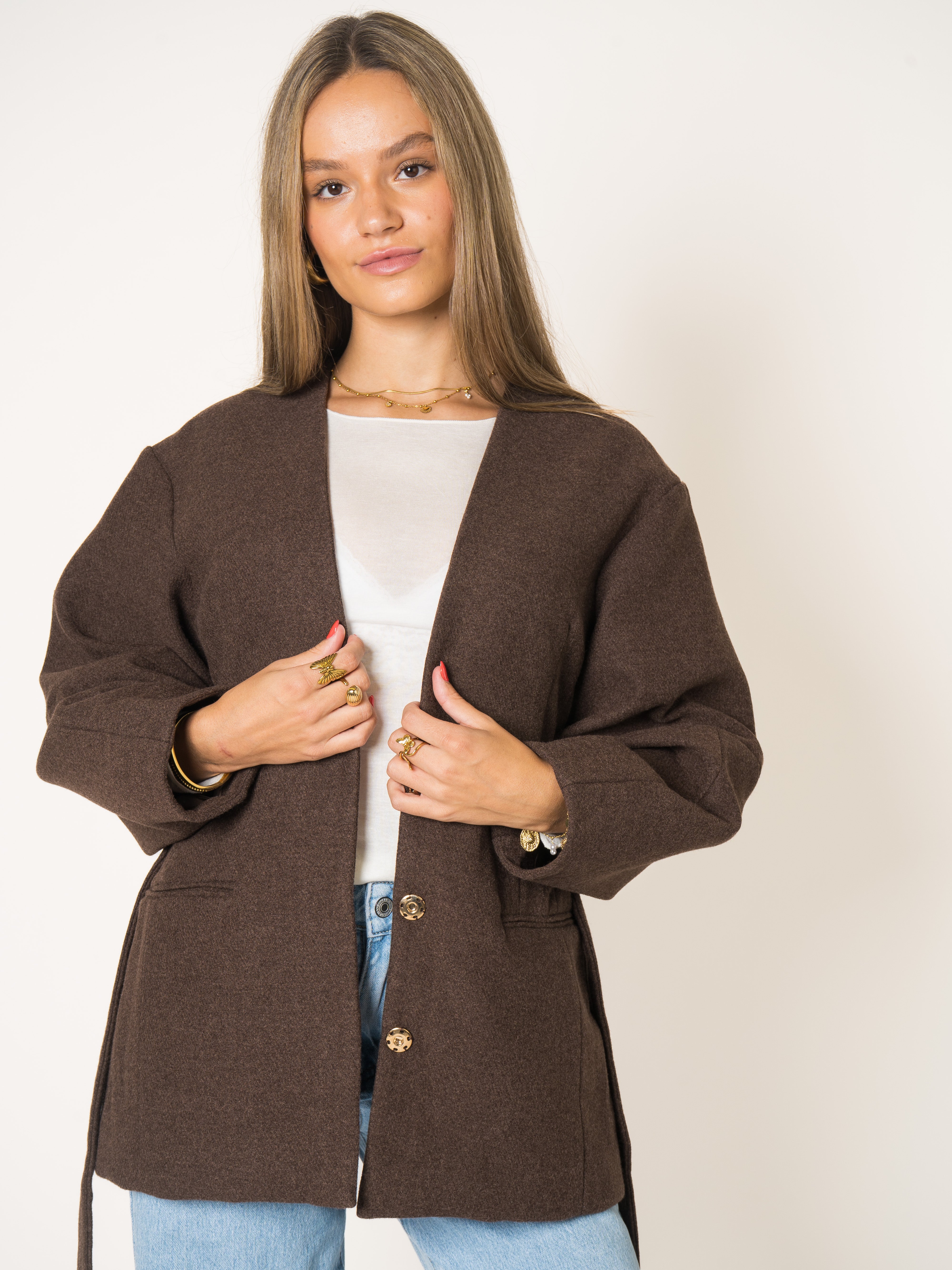 Keep Warm Chic Wrap Coat