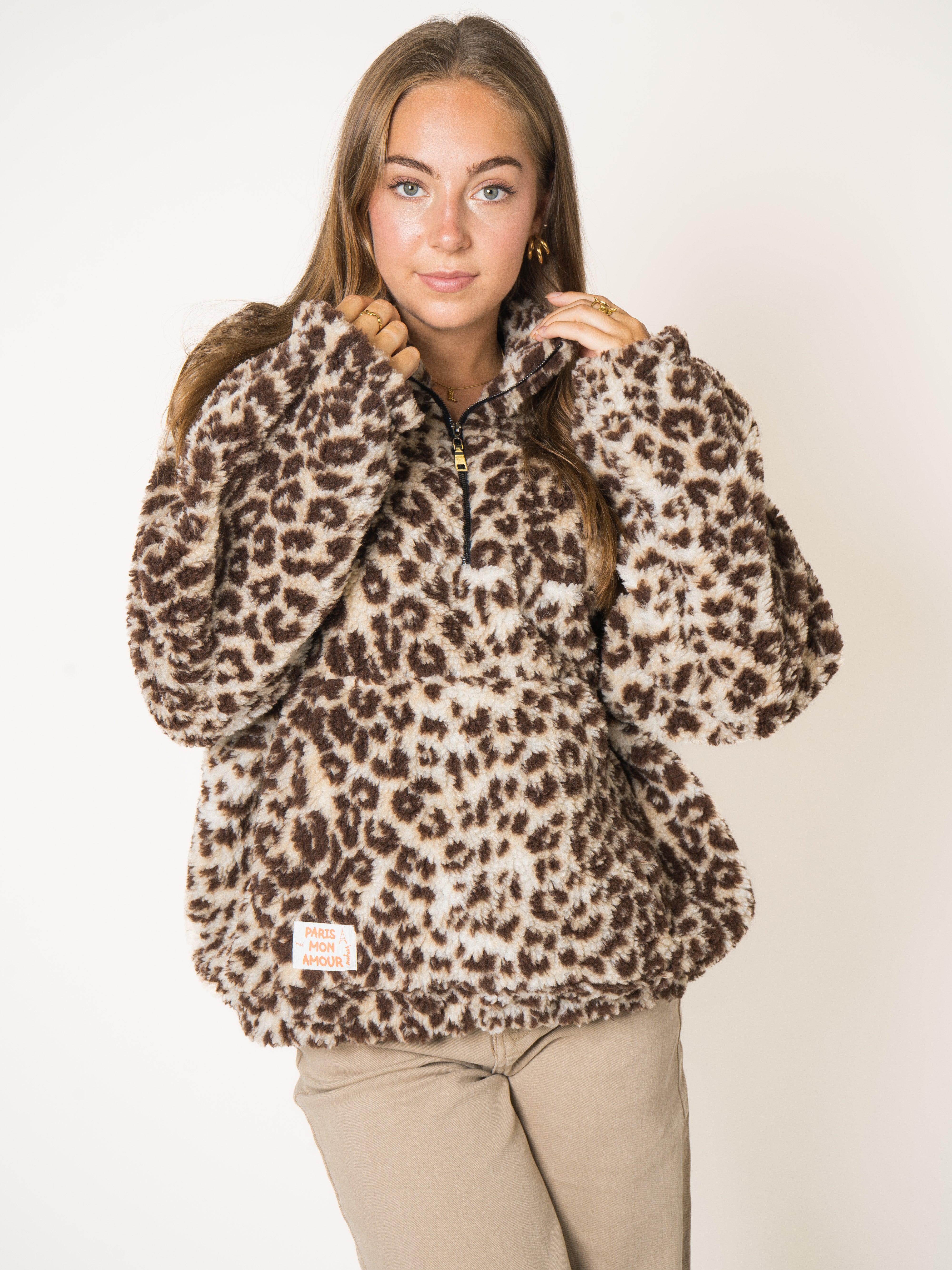 Oversize Leo Fleece Jacket