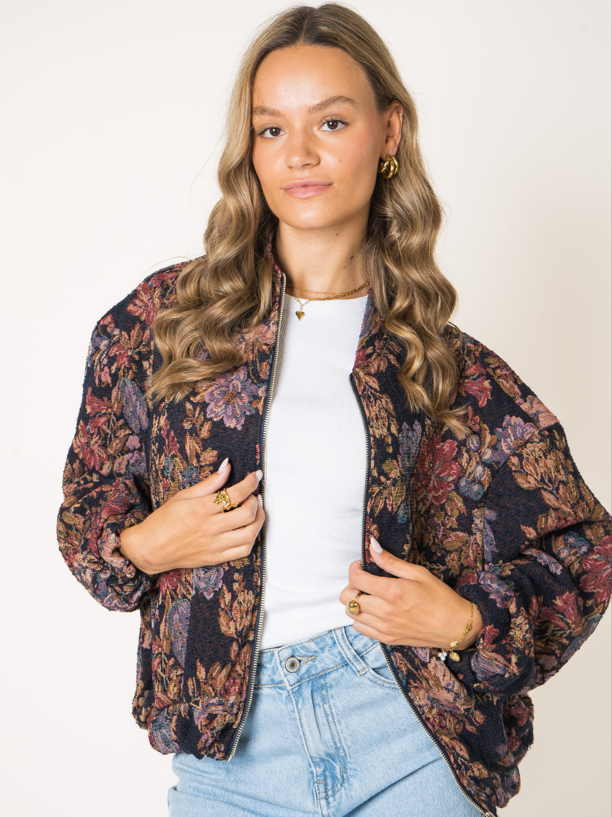 Bomberjacke Wild Flower