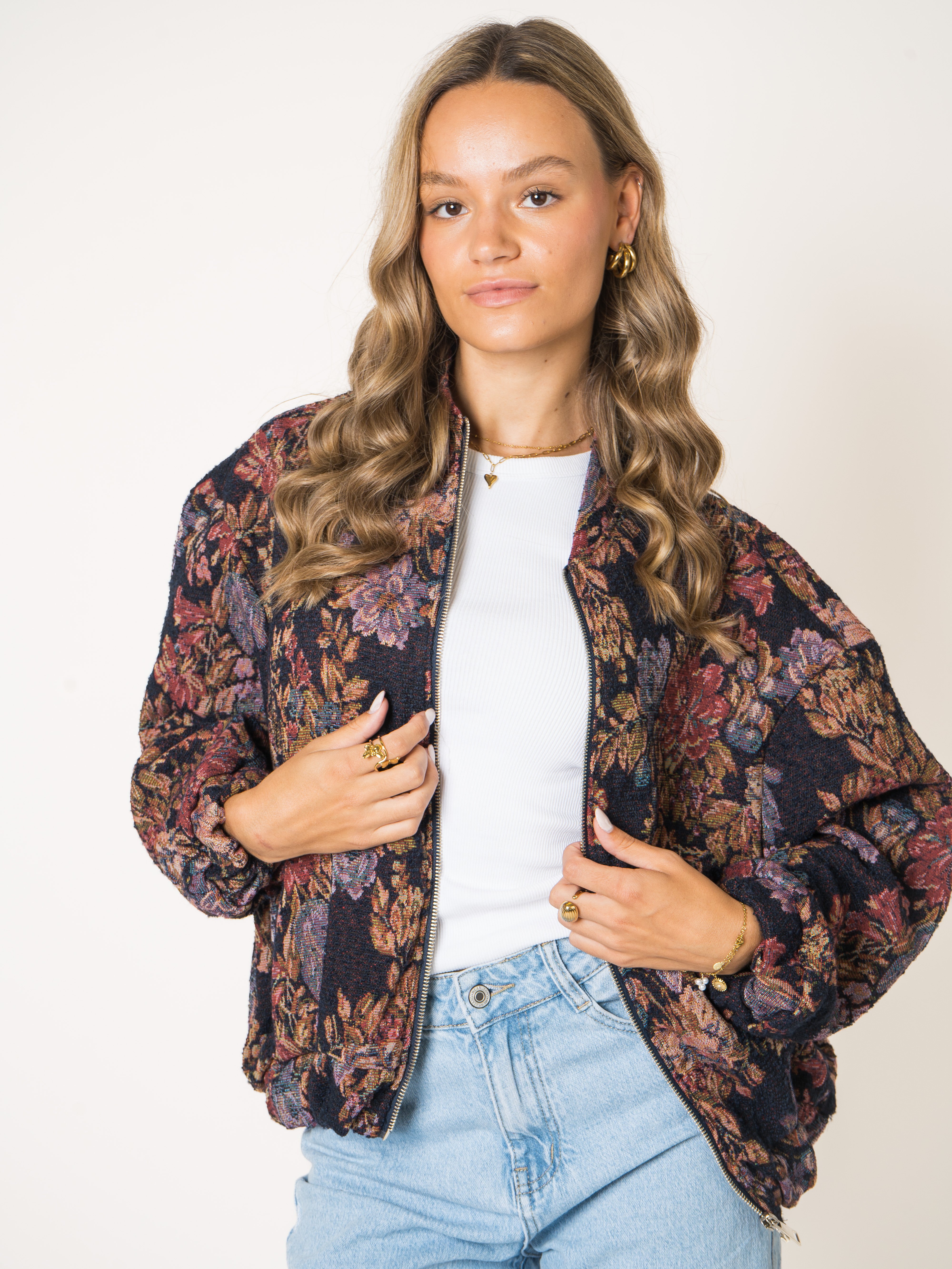 Bomberjacke Wild Flower
