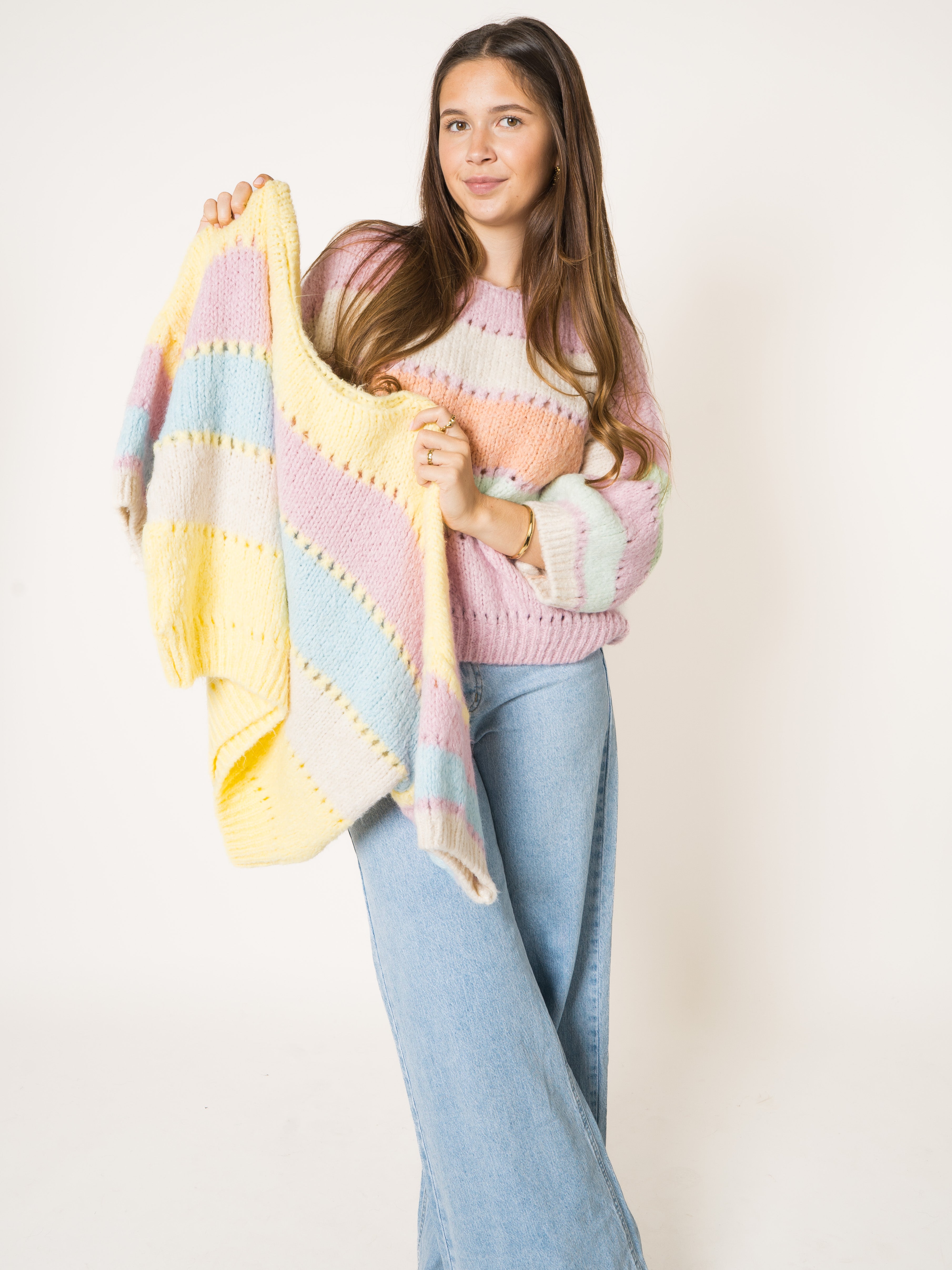 Multi Color Summer Knit Shirt