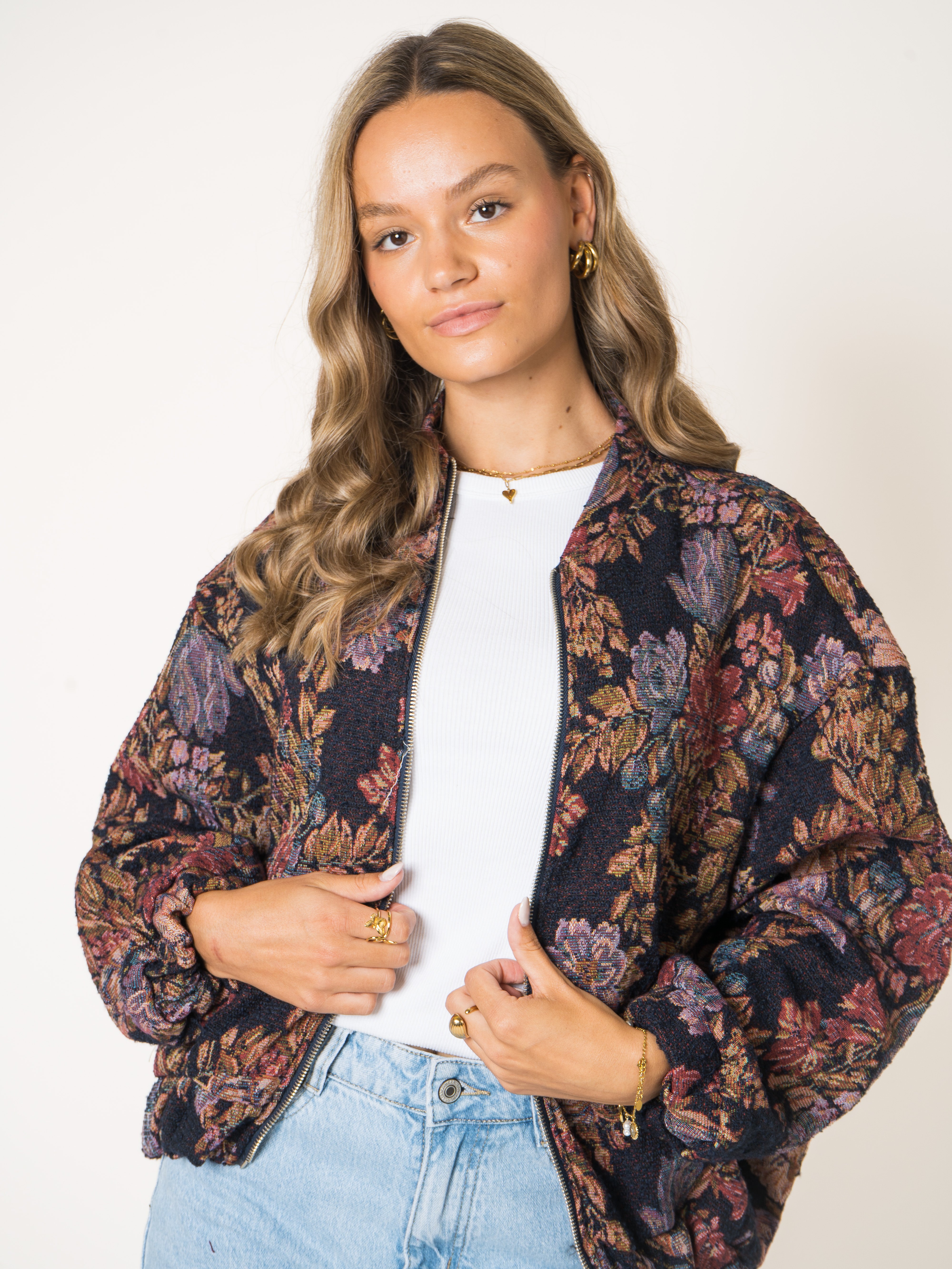 Bomberjacke Wild Flower