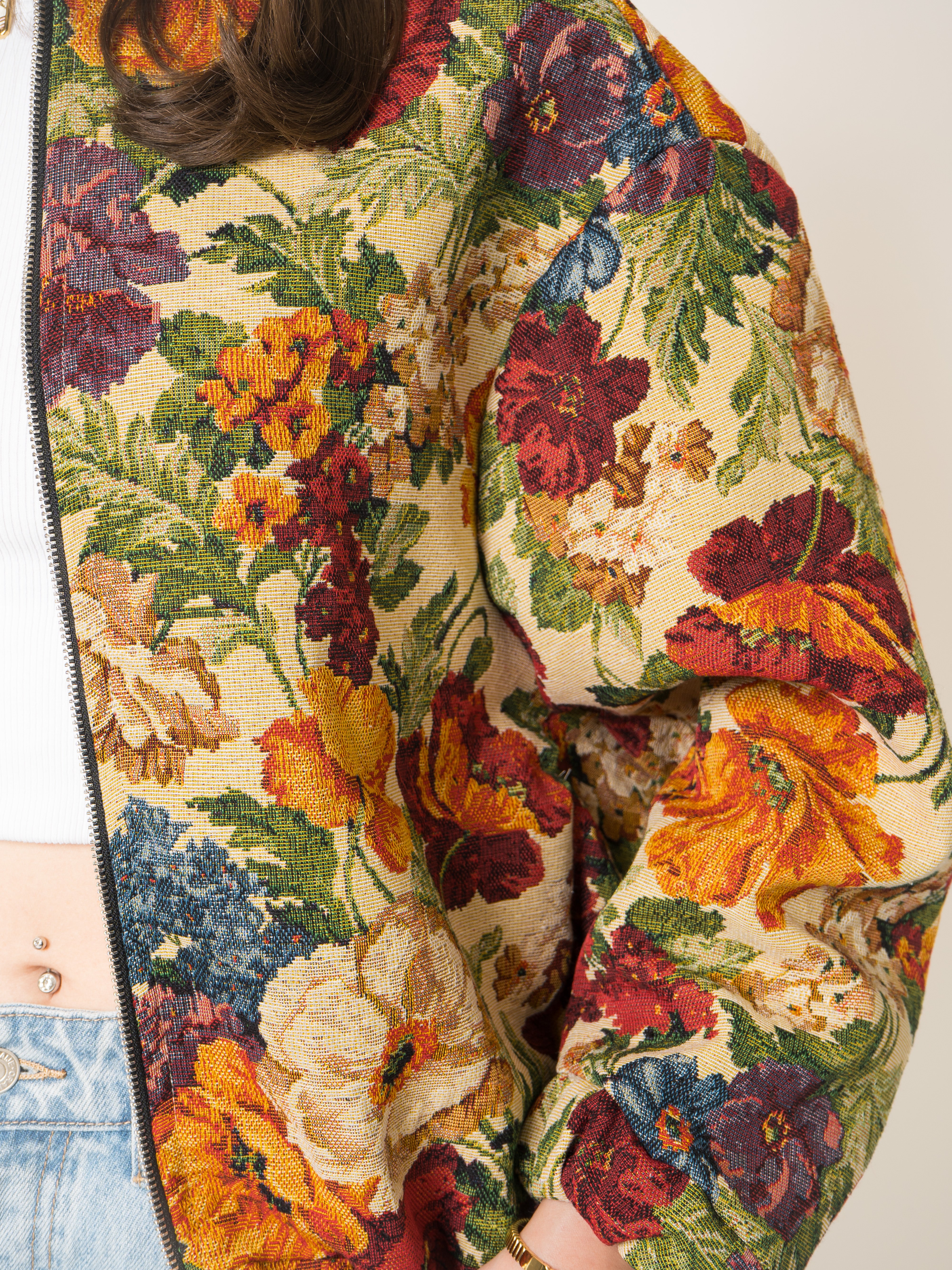 Bomberjacke Flowerbed