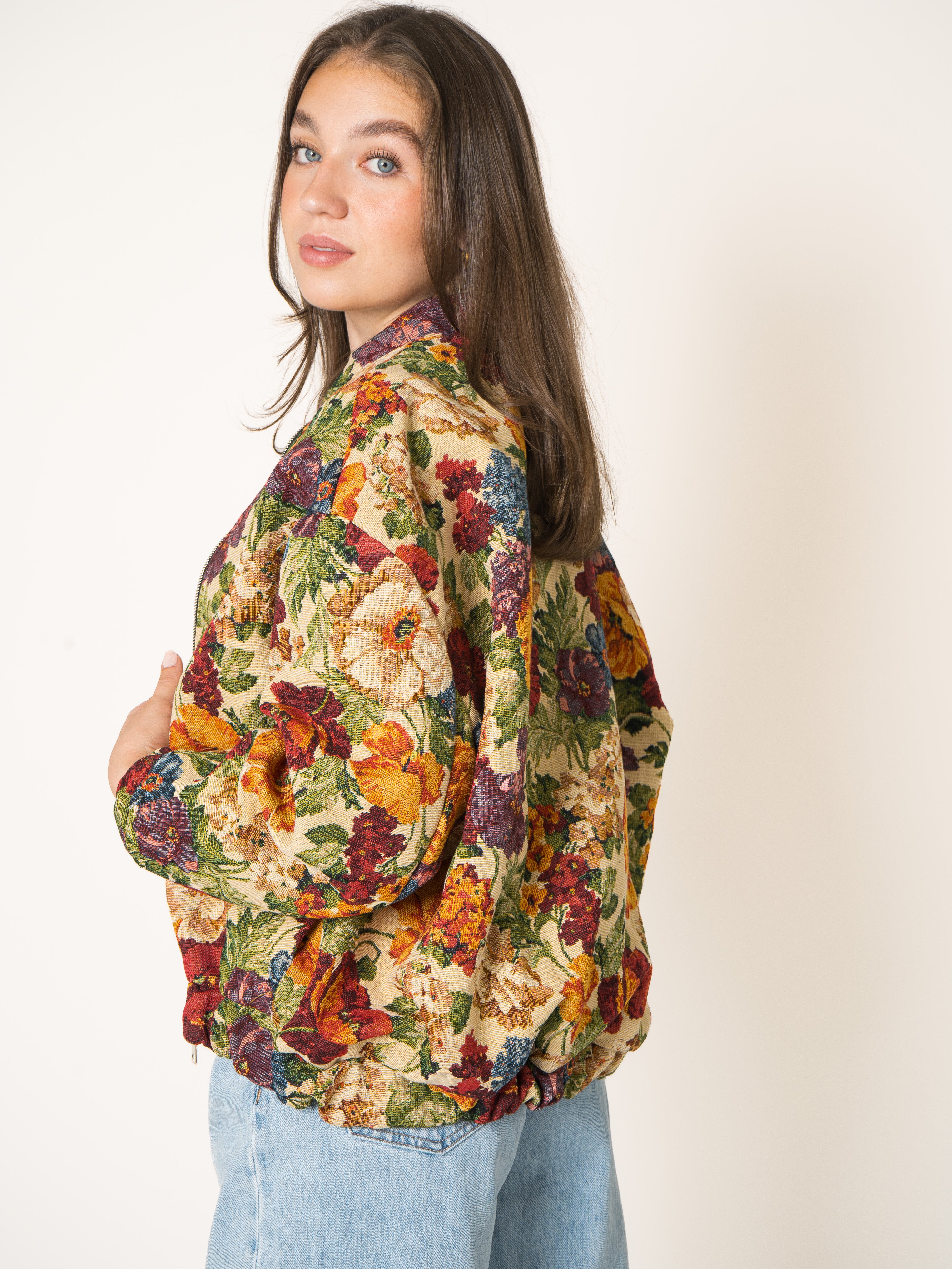 Bomberjacke Flowerbed