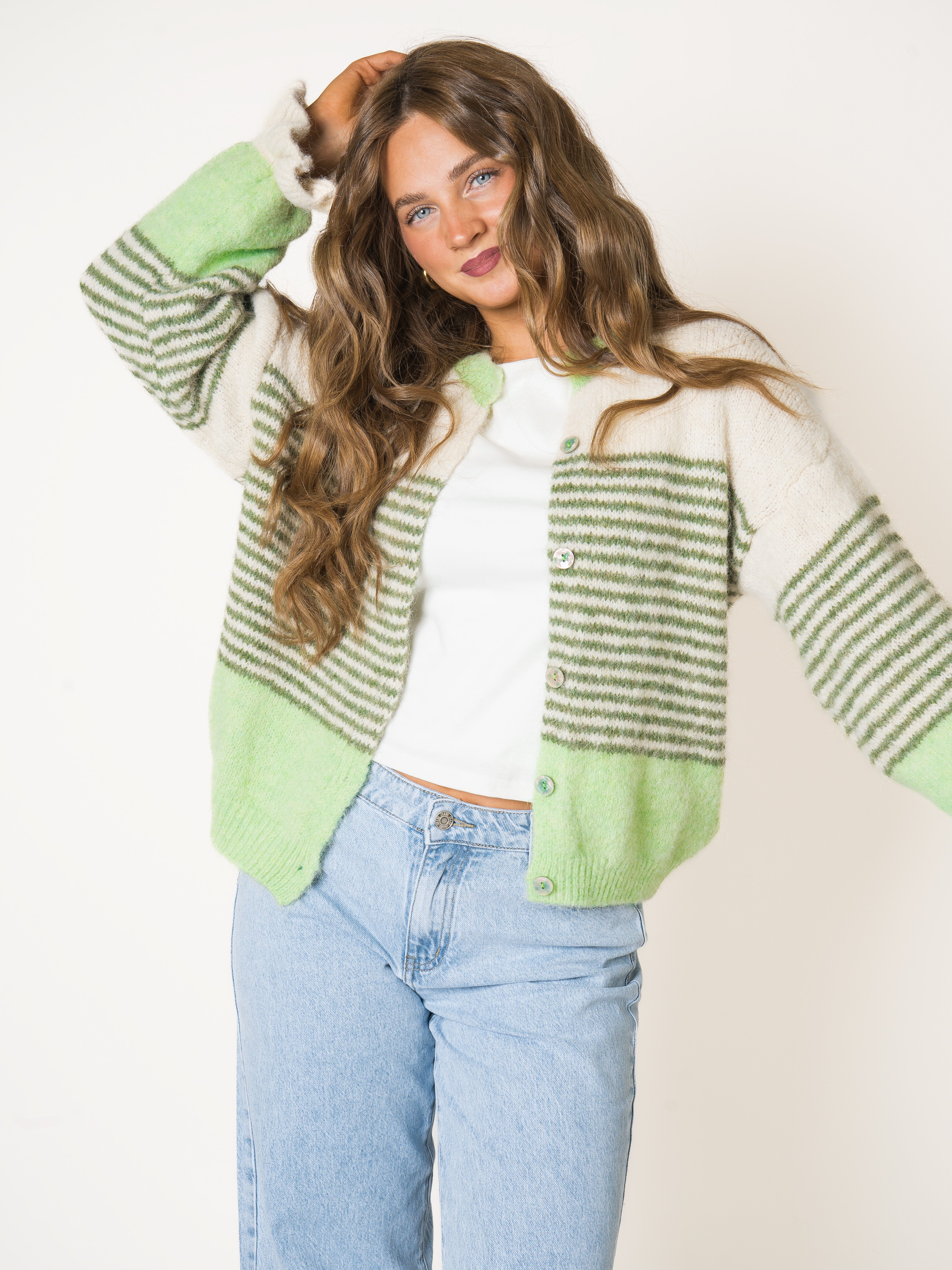 #Farbe_Creme mit Grün