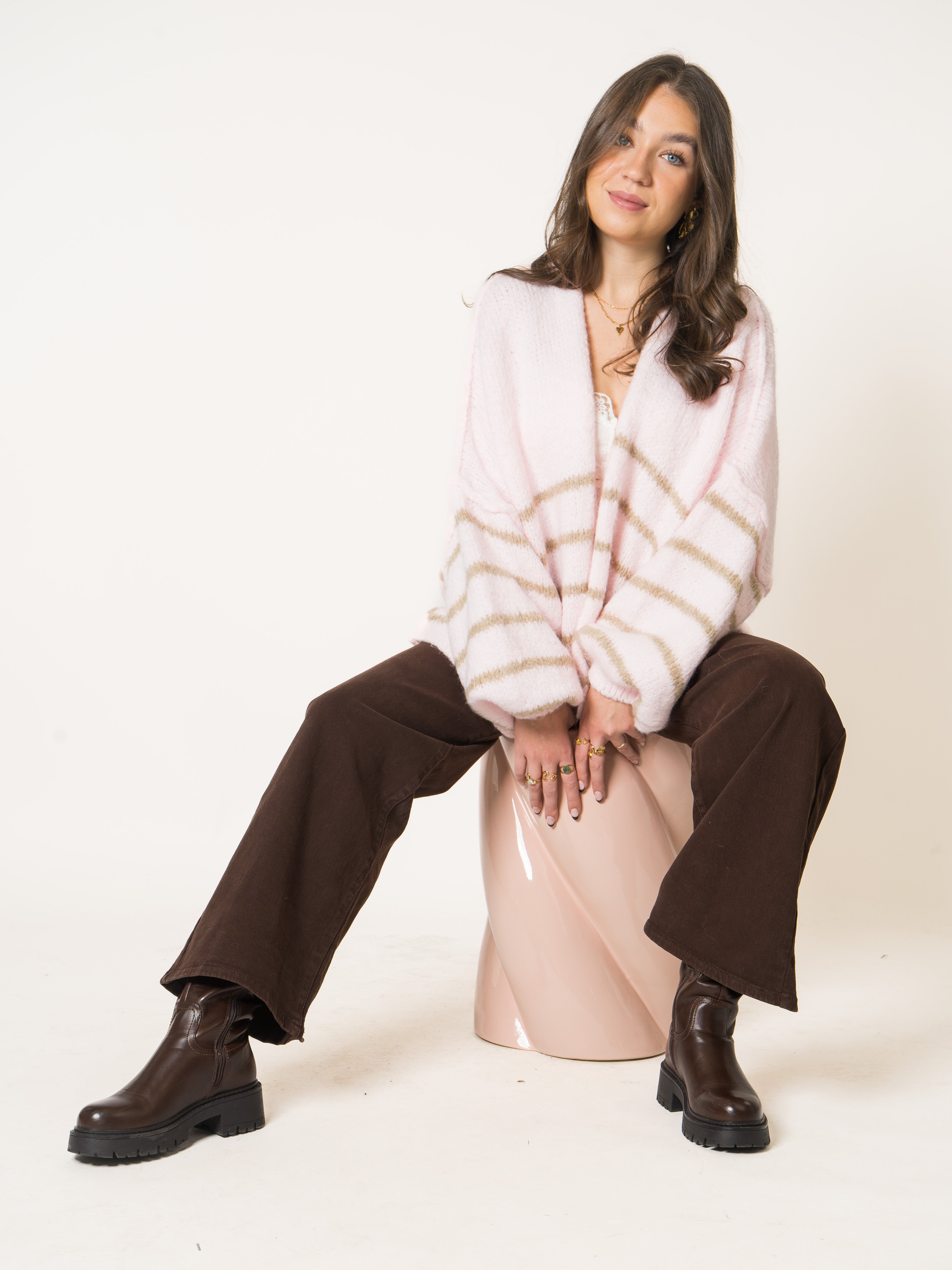 #Farbe_Hellrosa mit Braun