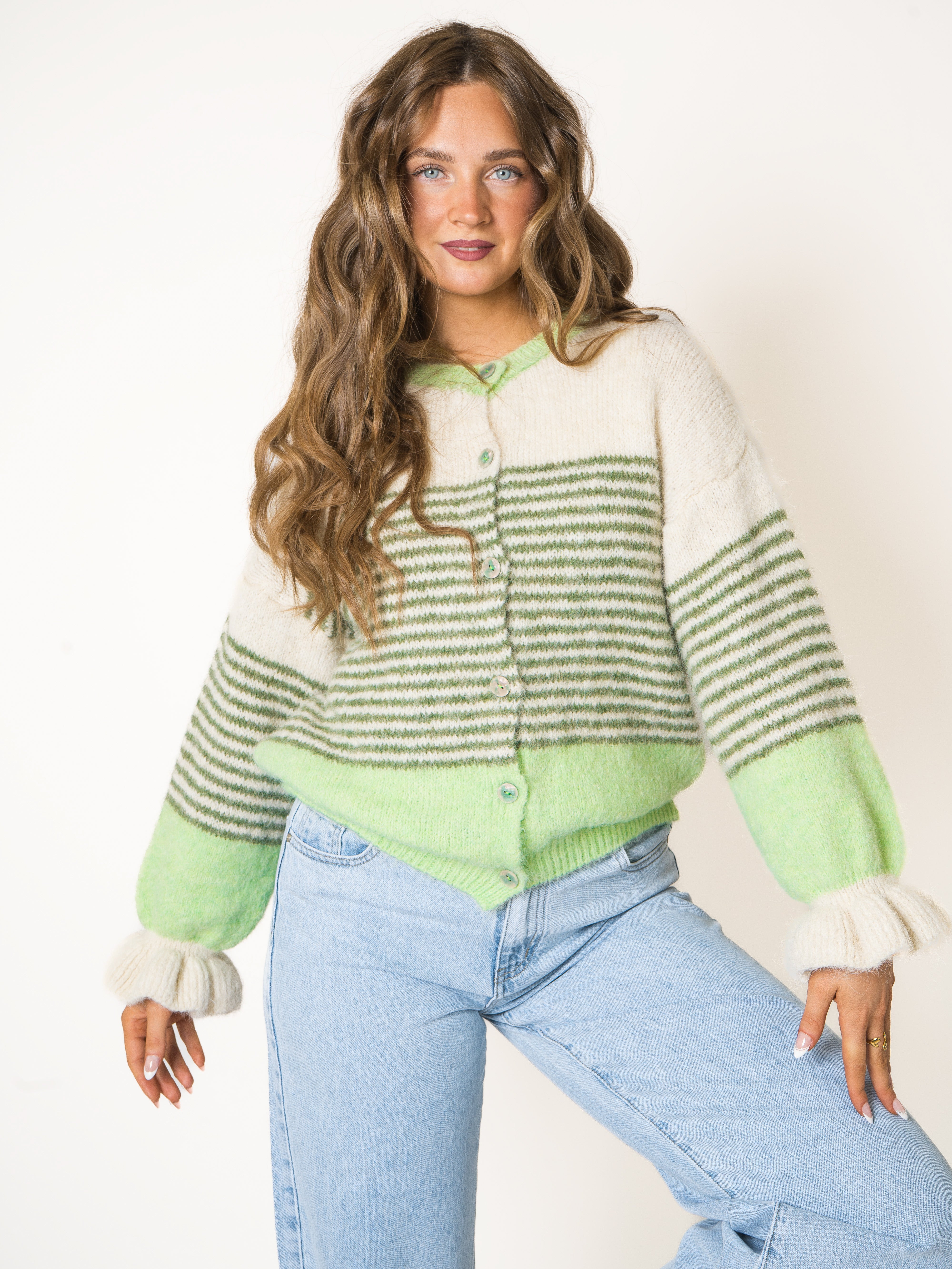 #Farbe_Creme mit Grün