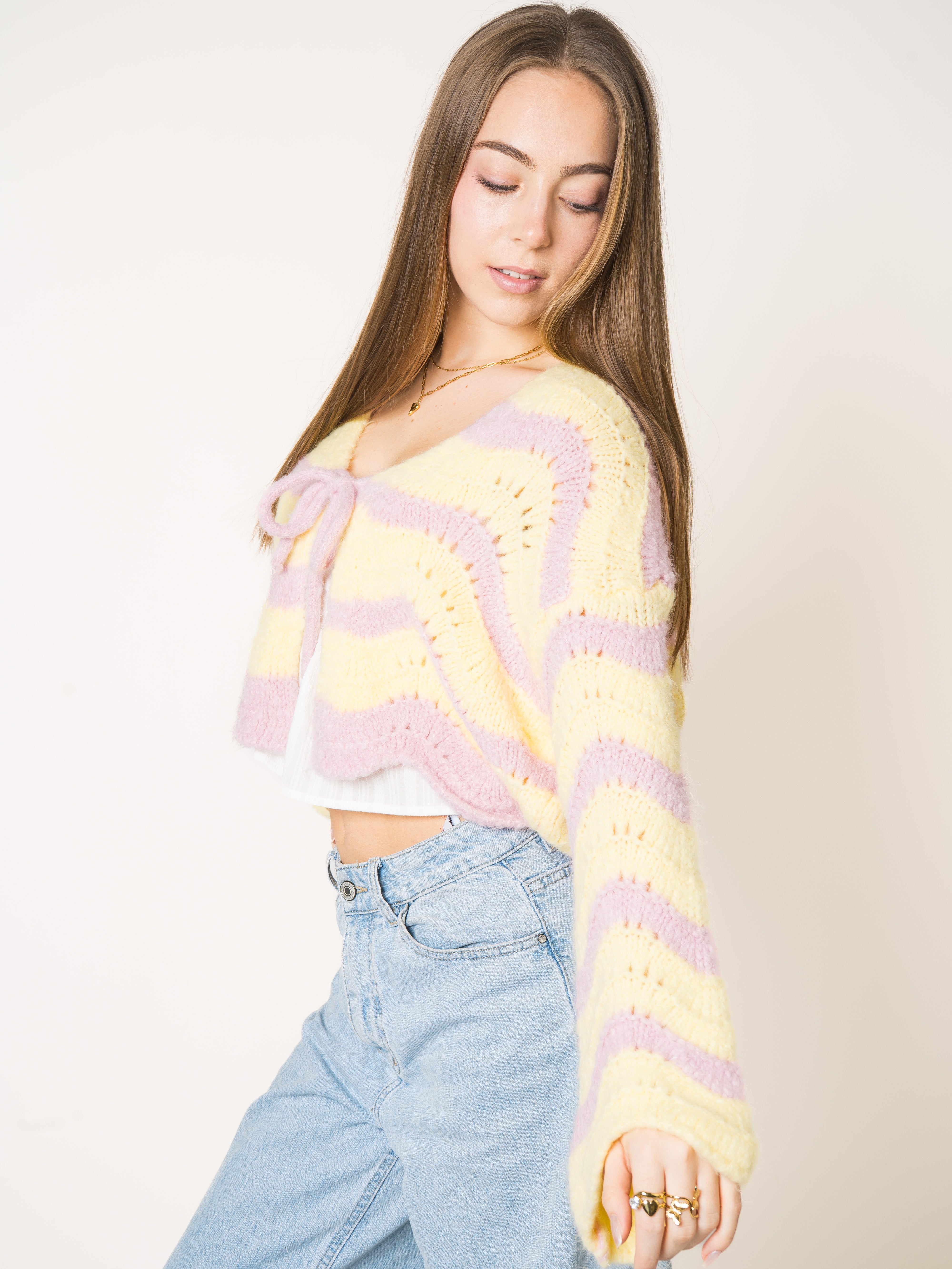 #Farbe_Gelb mit Rosa