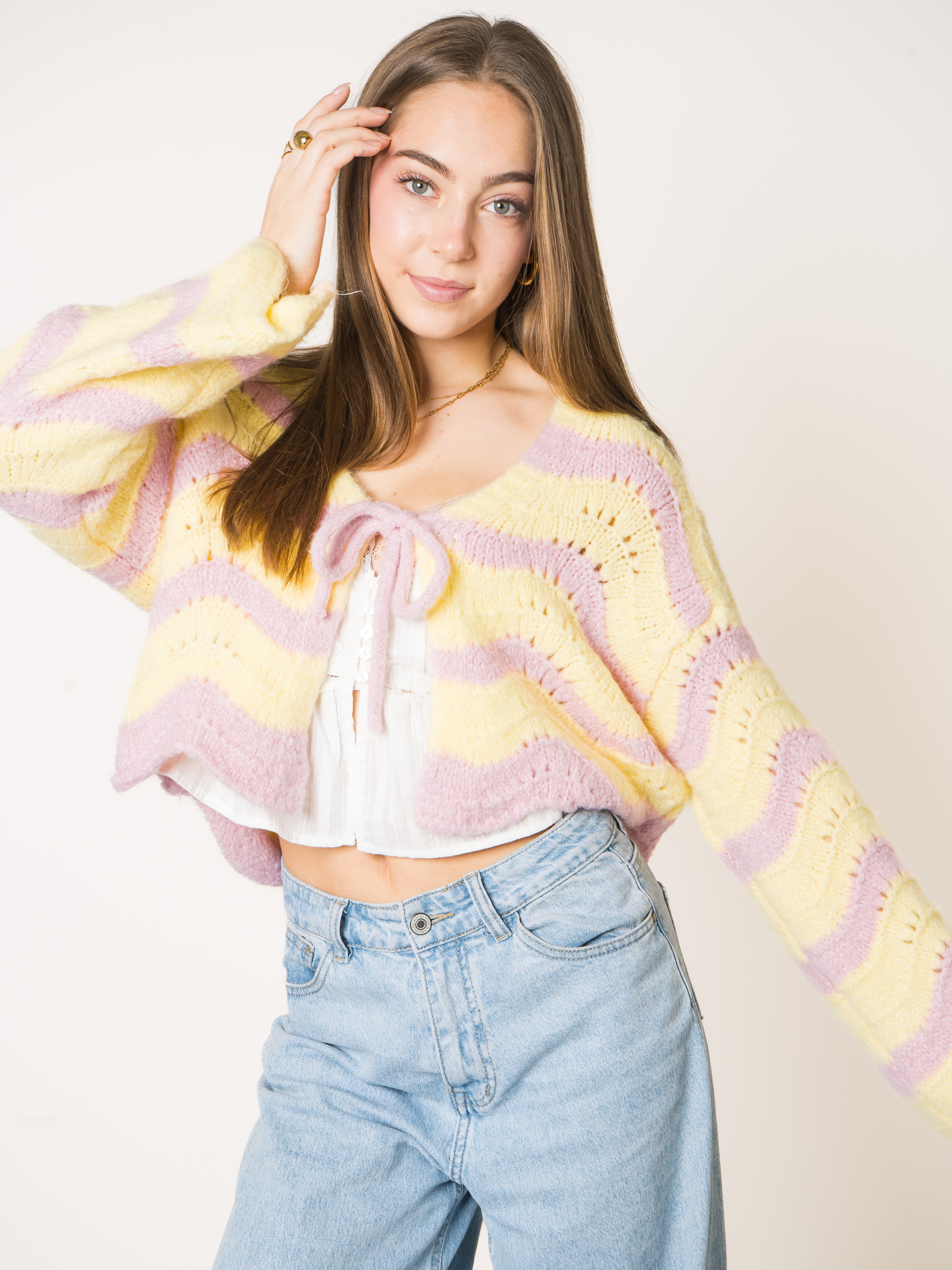 #Farbe_Gelb mit Rosa