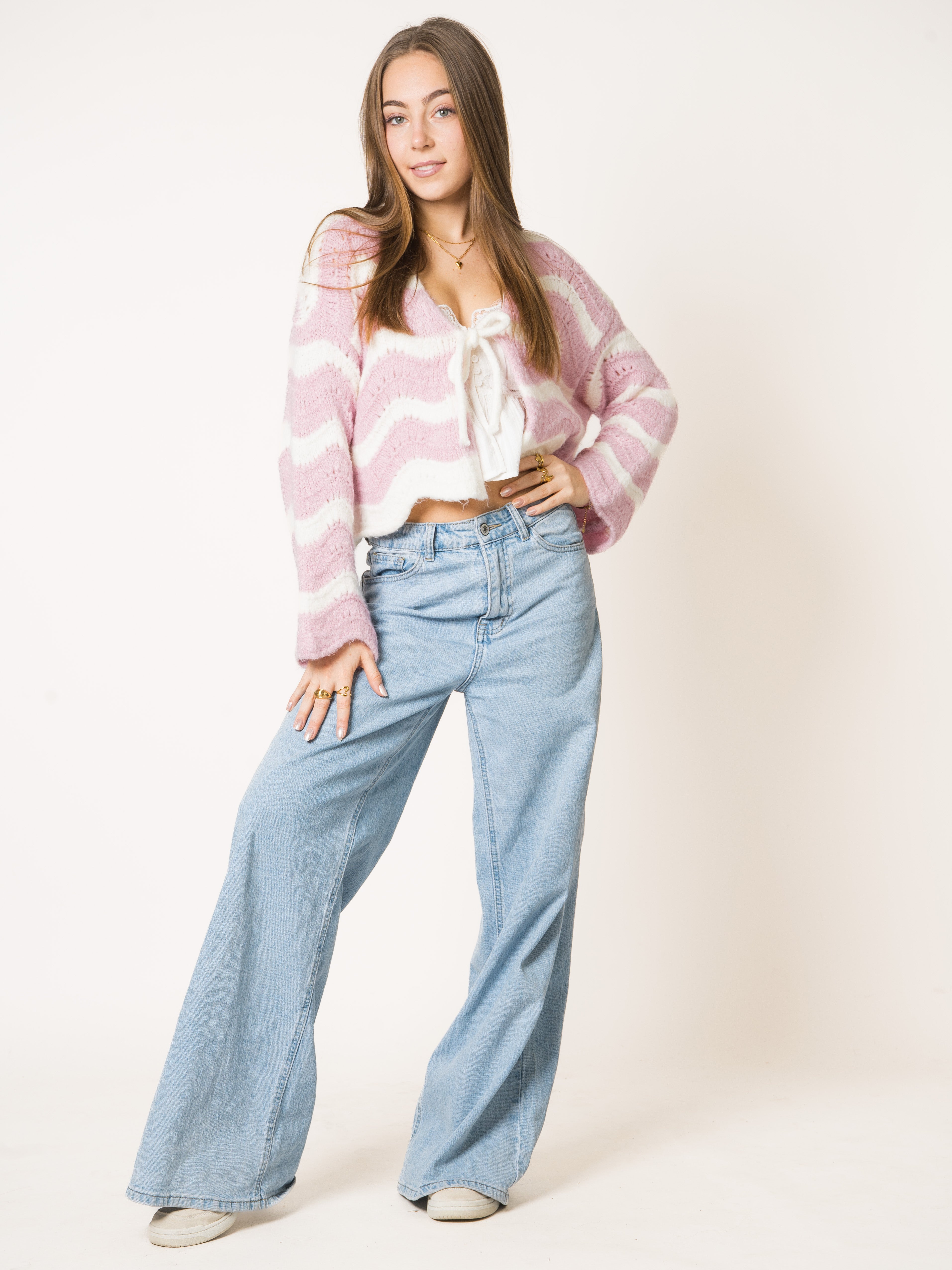 #Farbe_Weiß mit Rosa