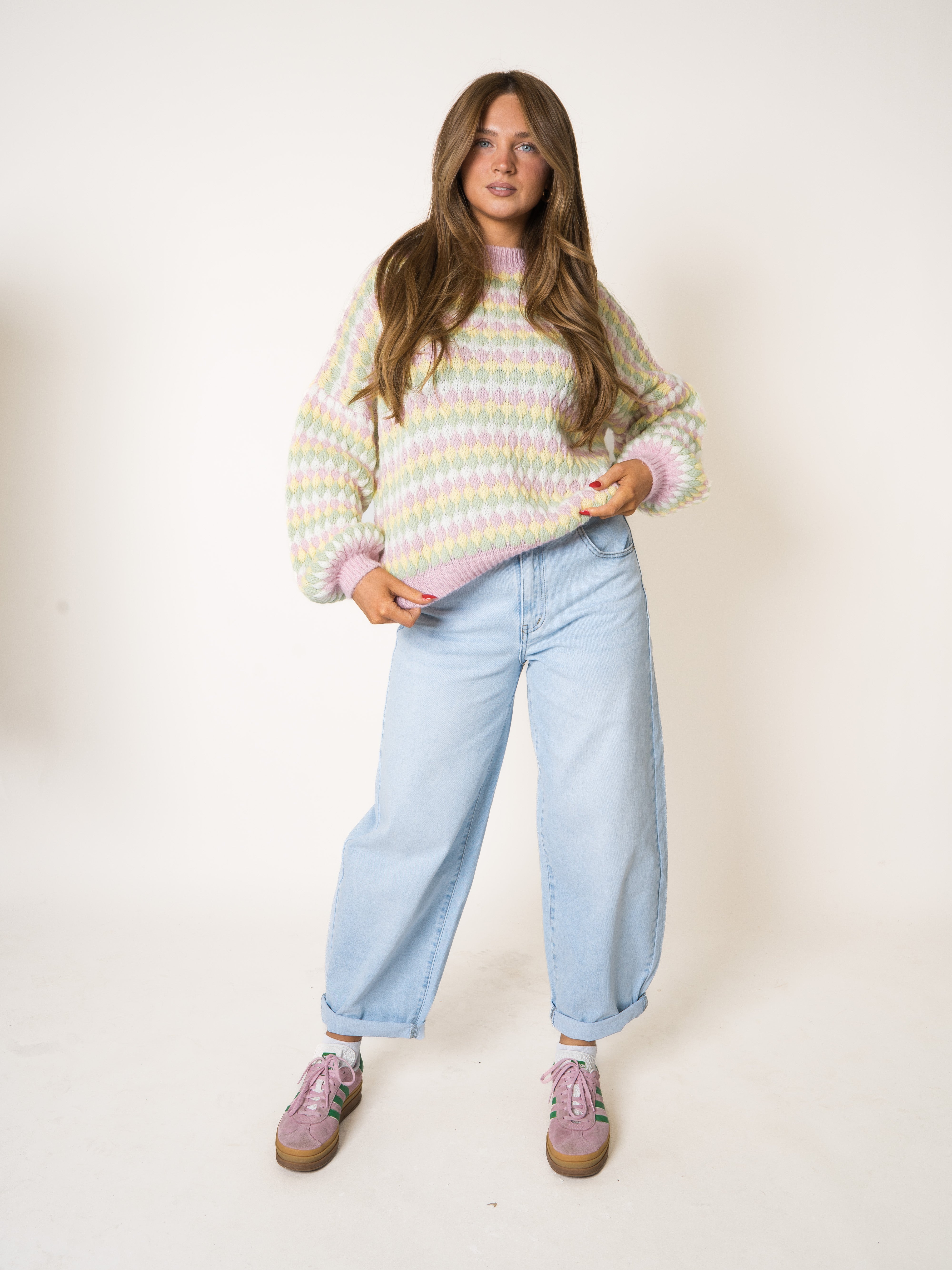 #Farbe_Rosa mit Grün