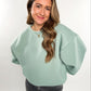 Simple Slate Comfort Sweatshirt - pastellgrün