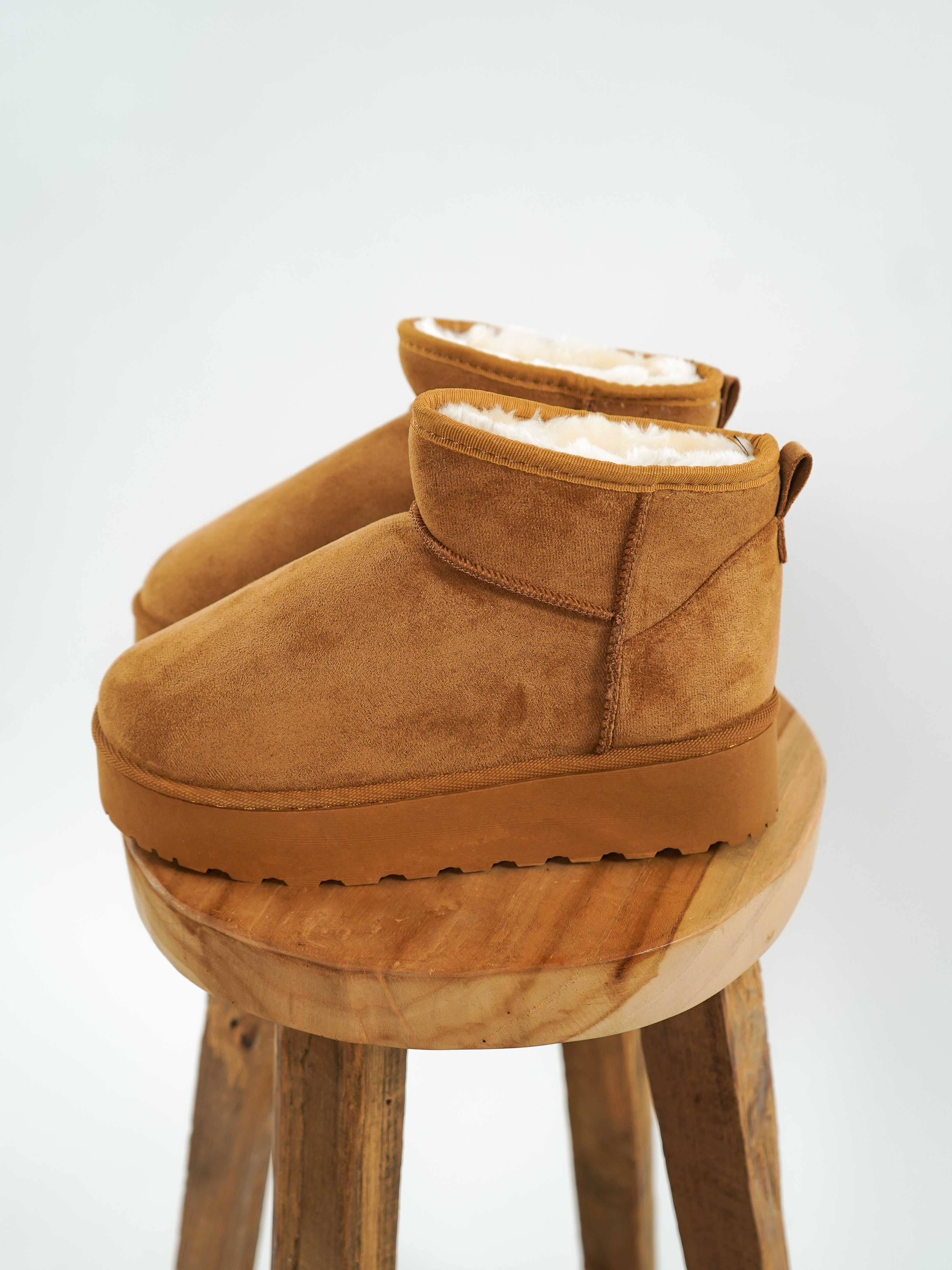 Classic Mini Boots - Camel