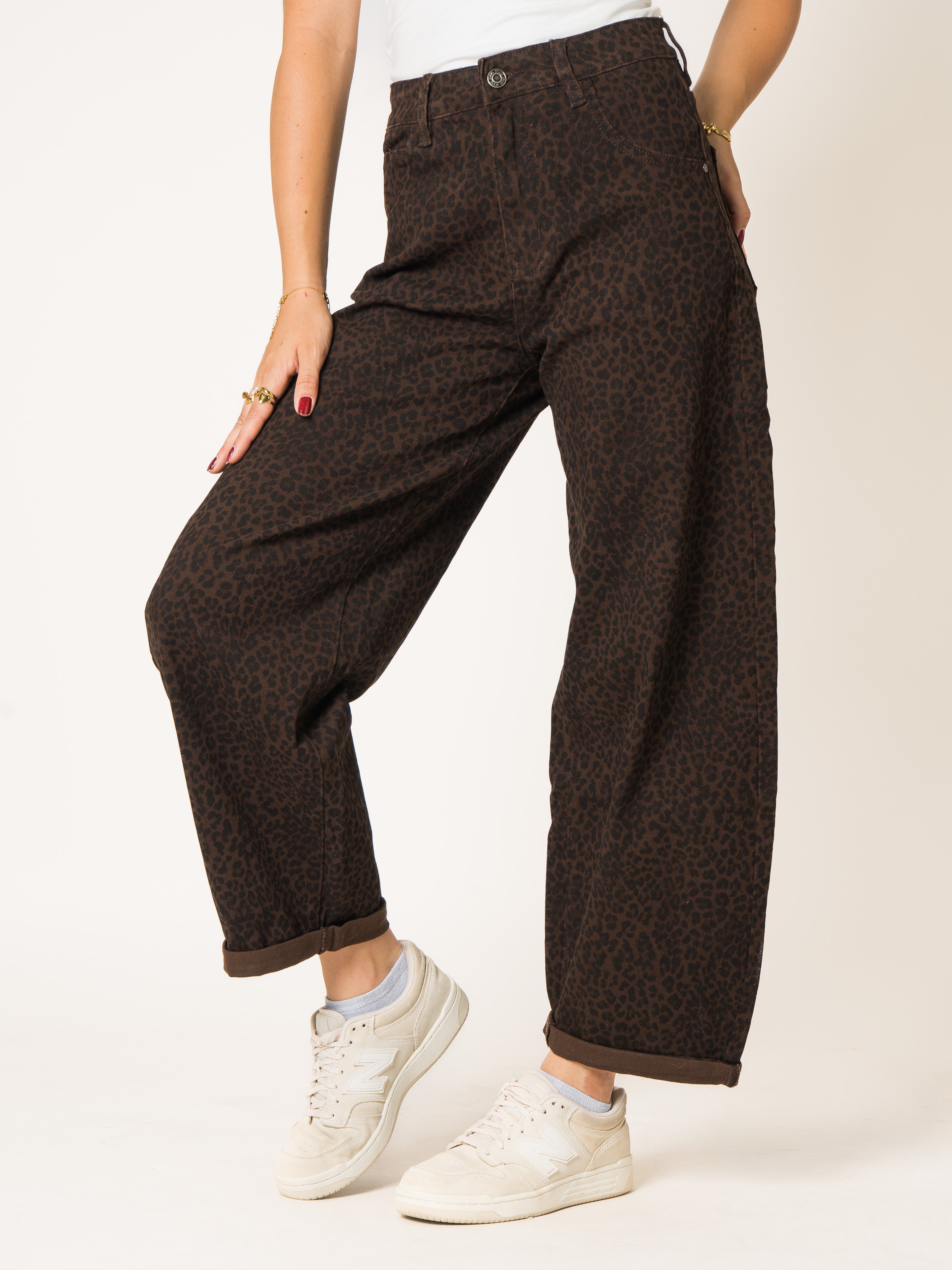 Balloon Fit Leo Jeans