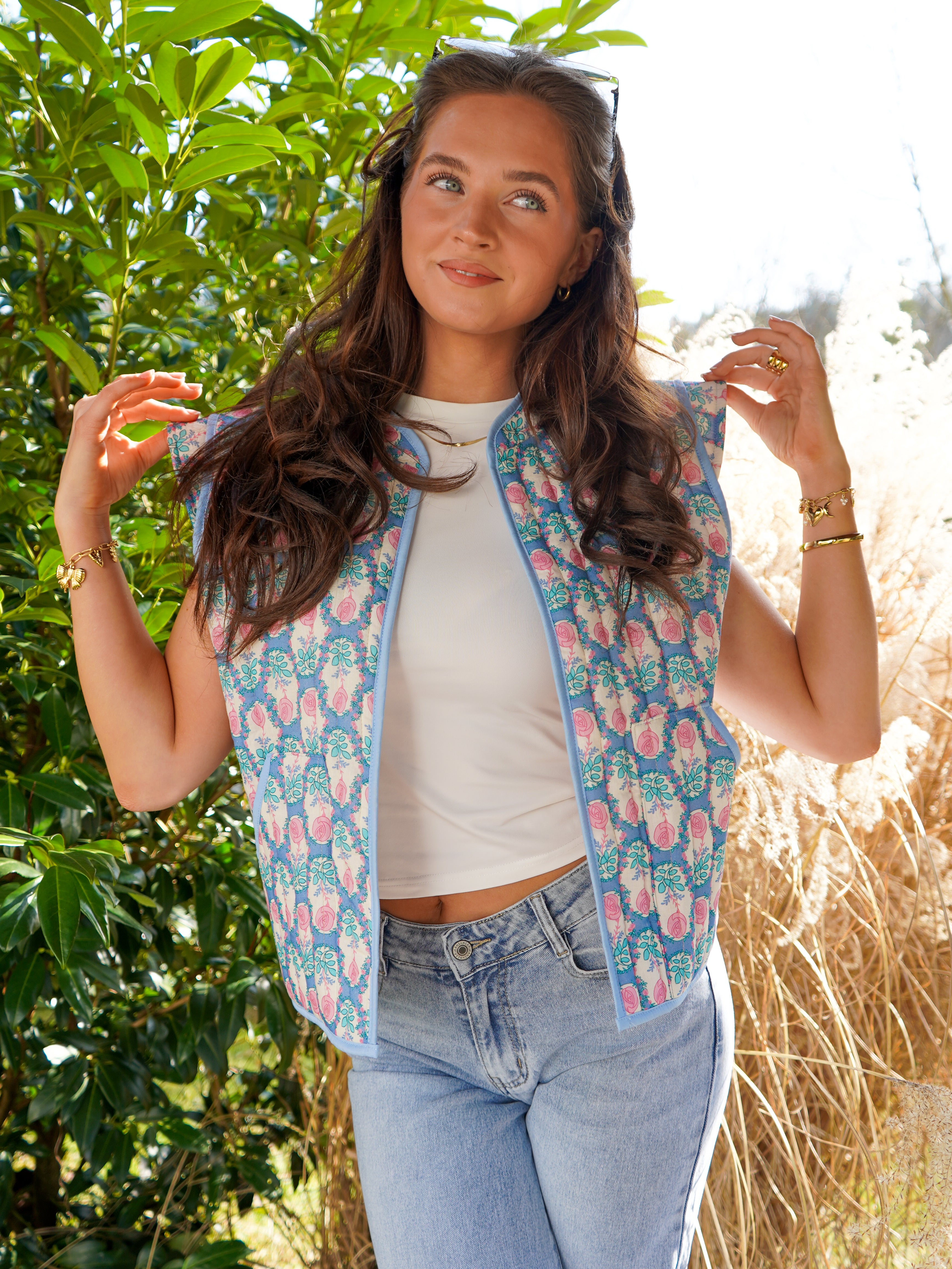 Breezy Blossom Weste