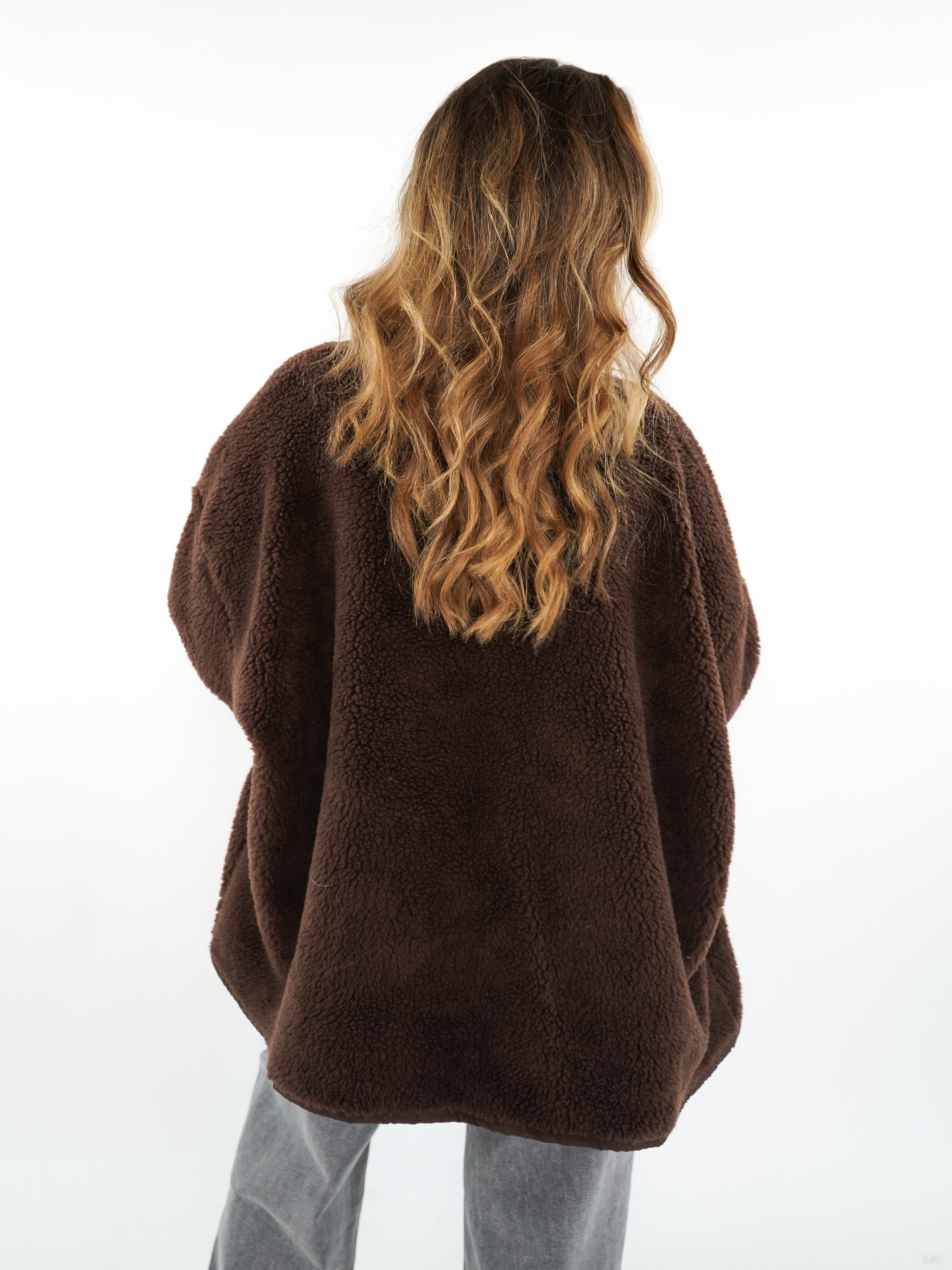 Teddyjacke ANNISVIEW - Chocolate