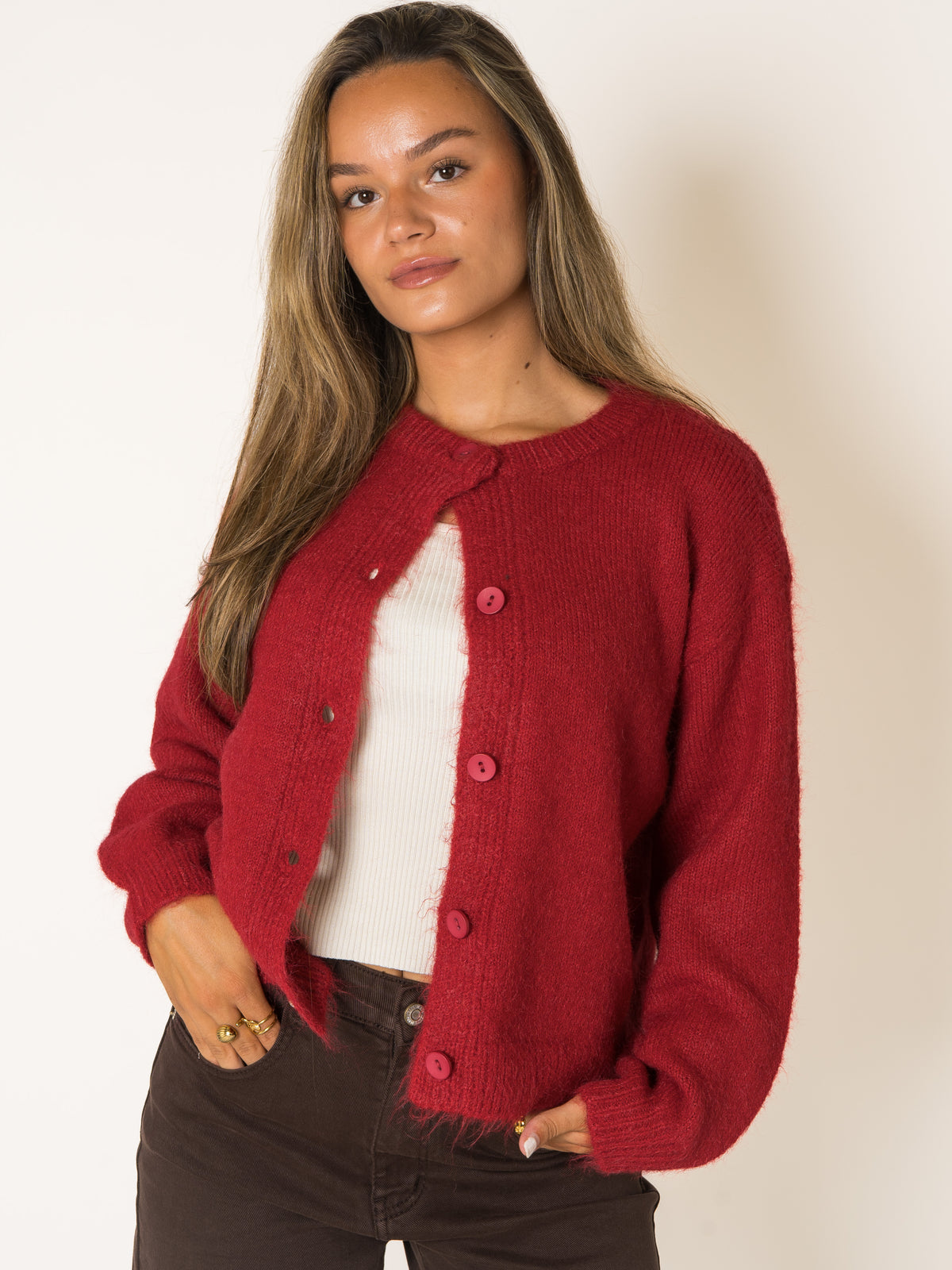 Cherry Jam Knit Jacket