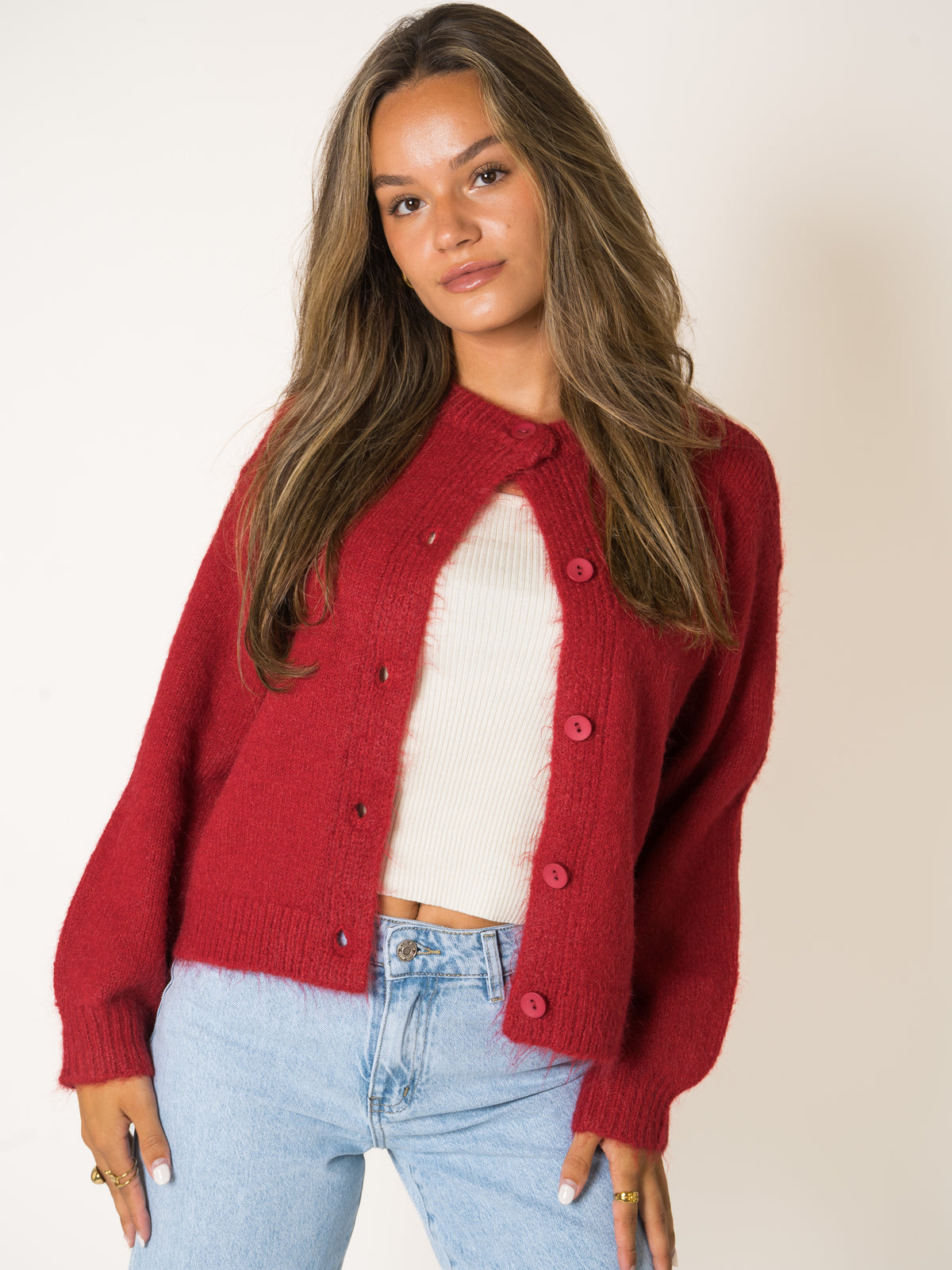 Cherry Jam Knit Jacket