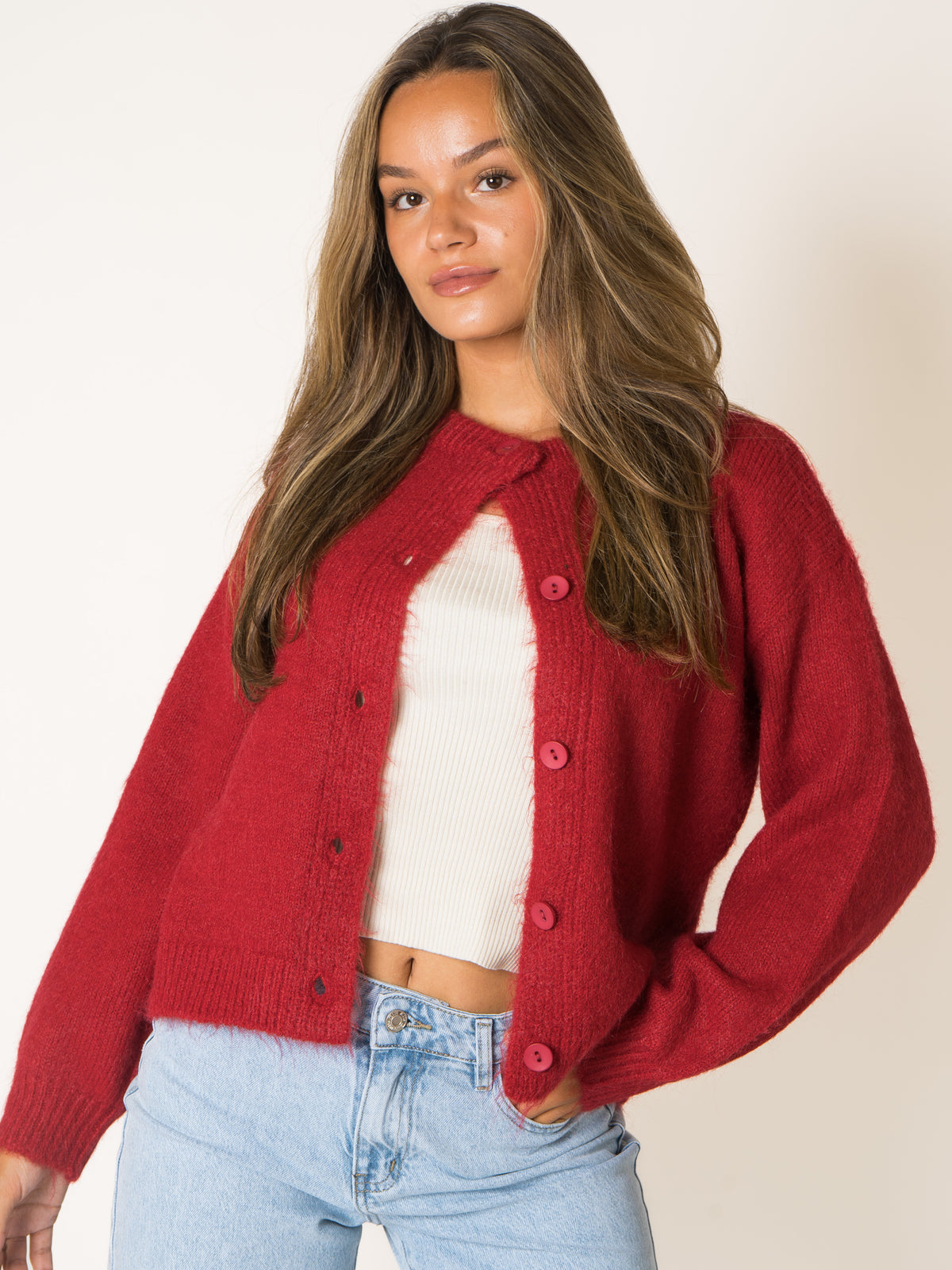 Cherry Jam Knit Jacket