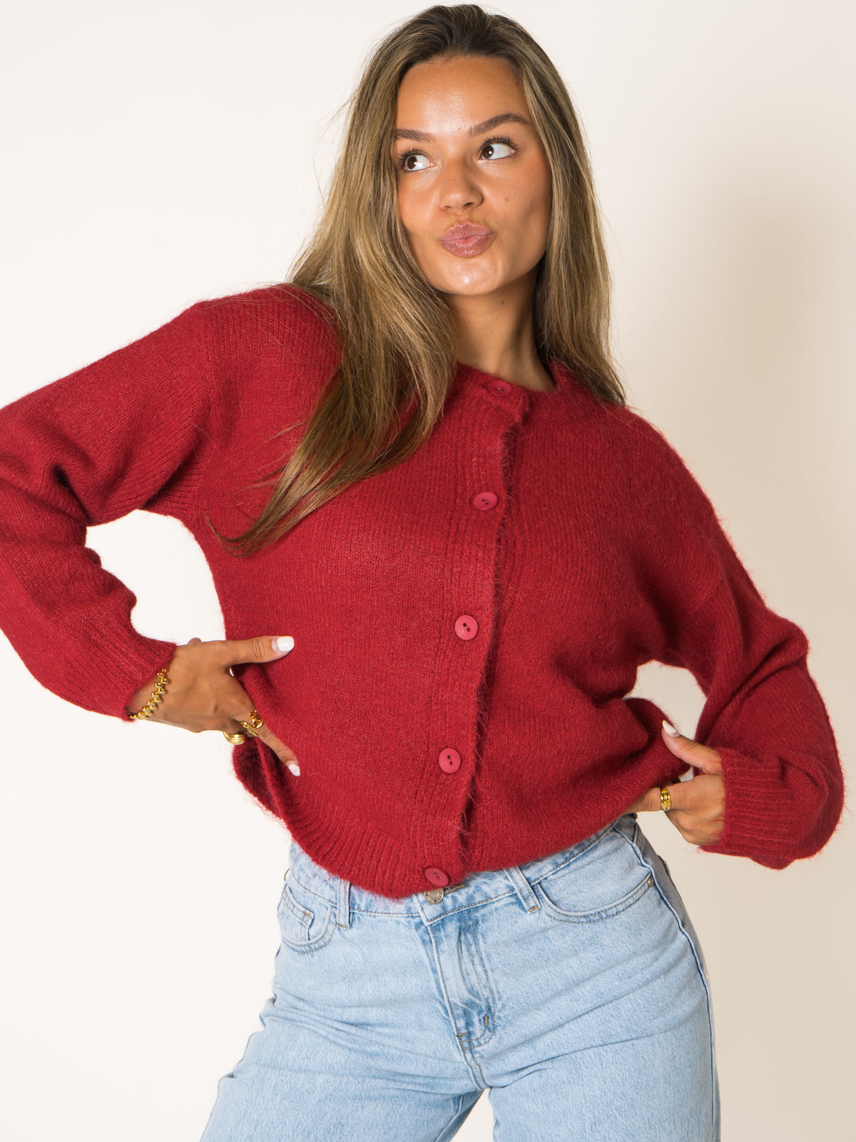 Cherry Jam Knit Jacket