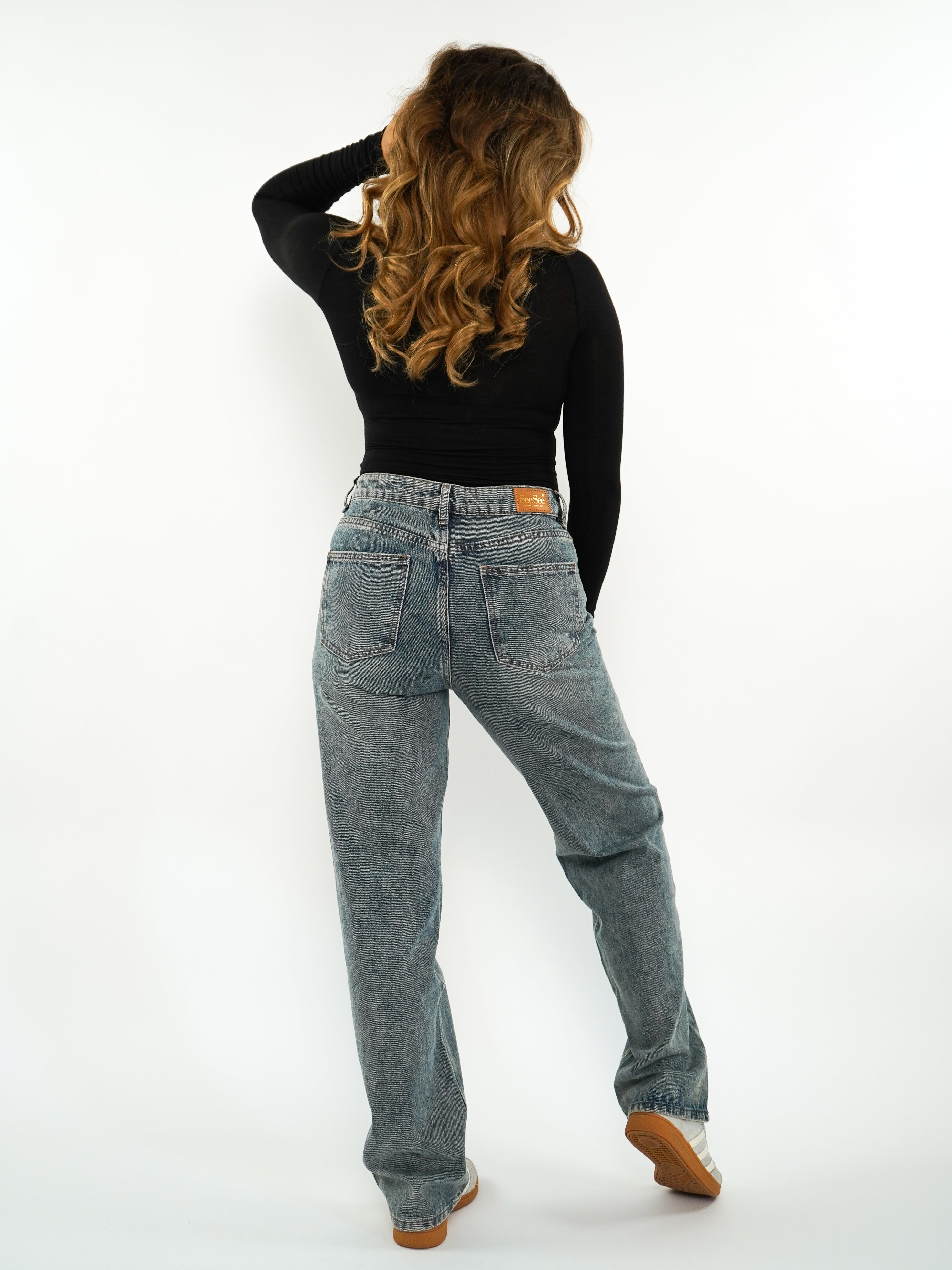 LUCKY DEAL 946 Wide Leg Jeans Lene - washed blue - vom Umtausch ausgeschlossen -