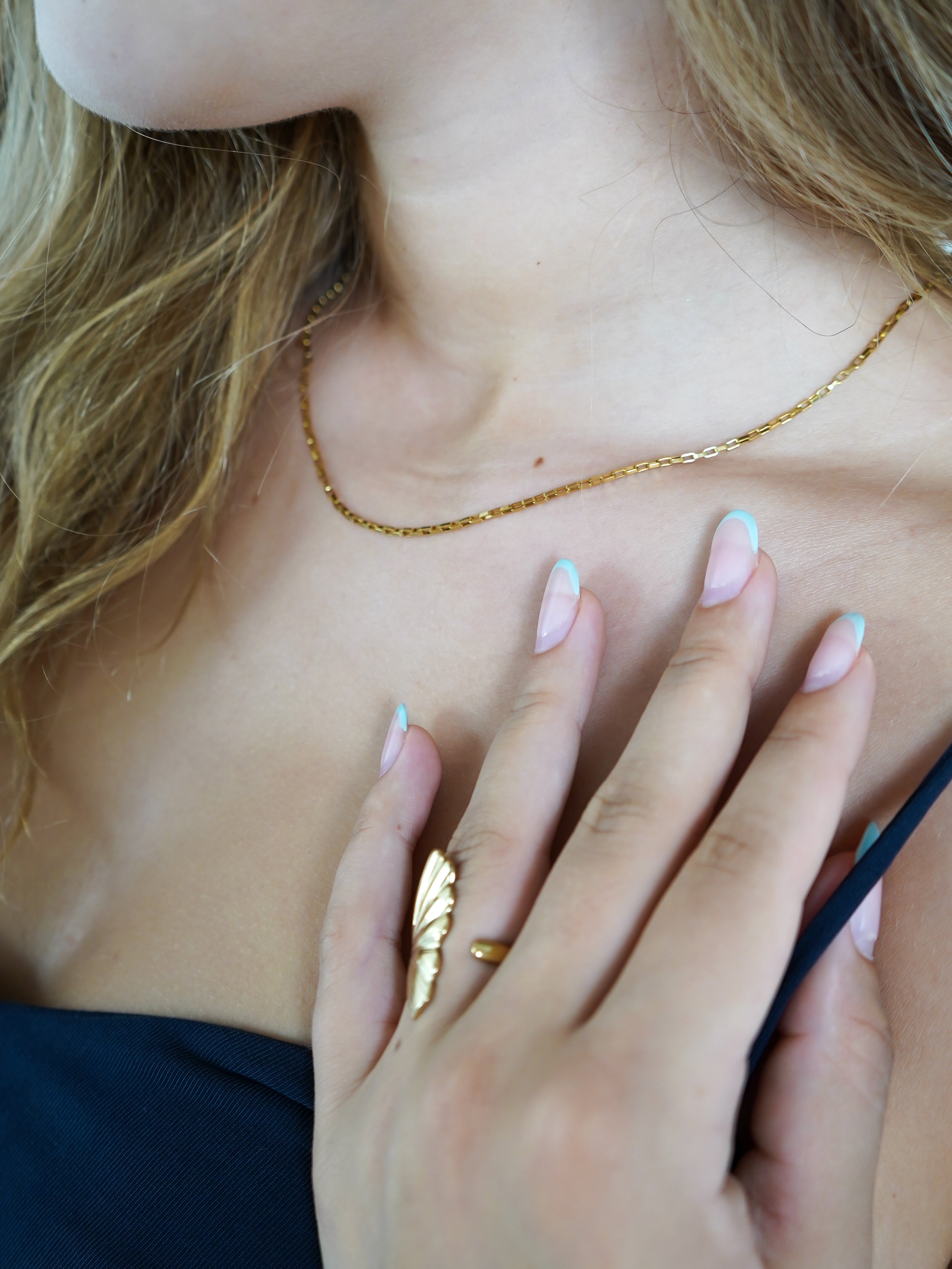 Classic Halskette - Gold Silber