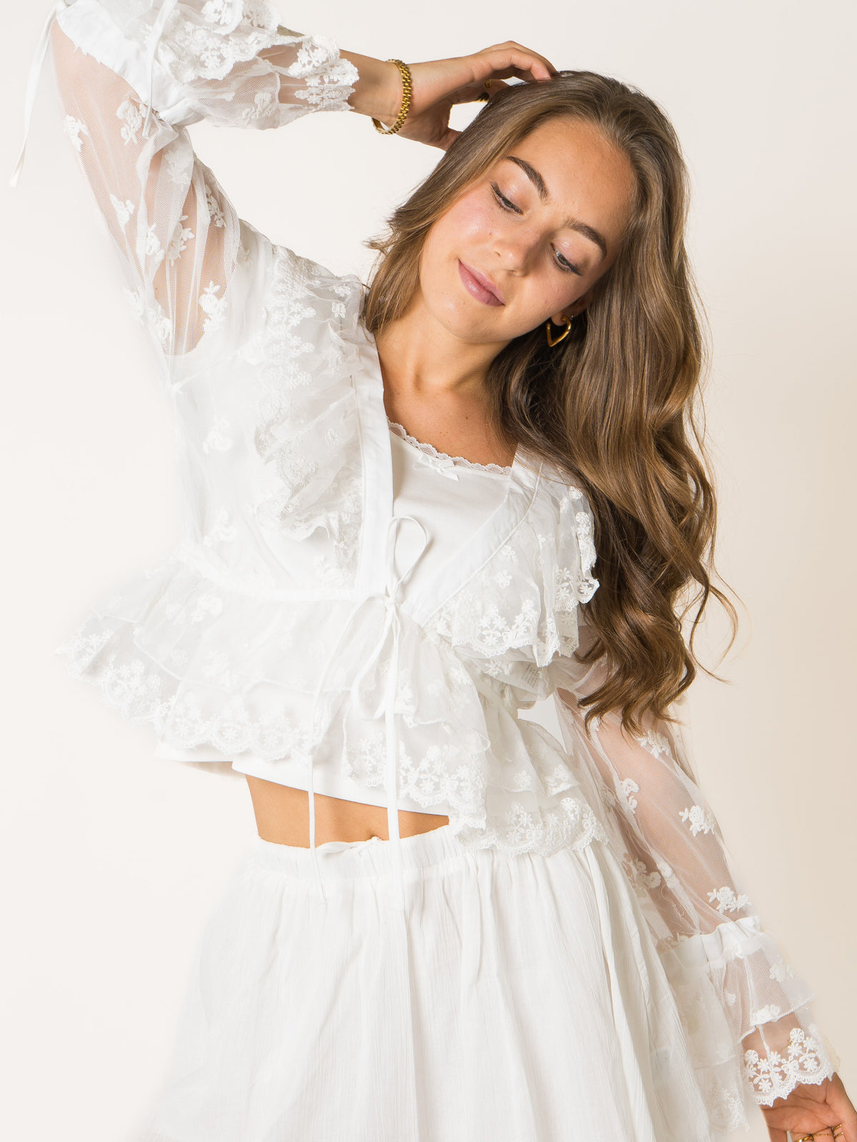 In Your Dreams Lace Cardigan