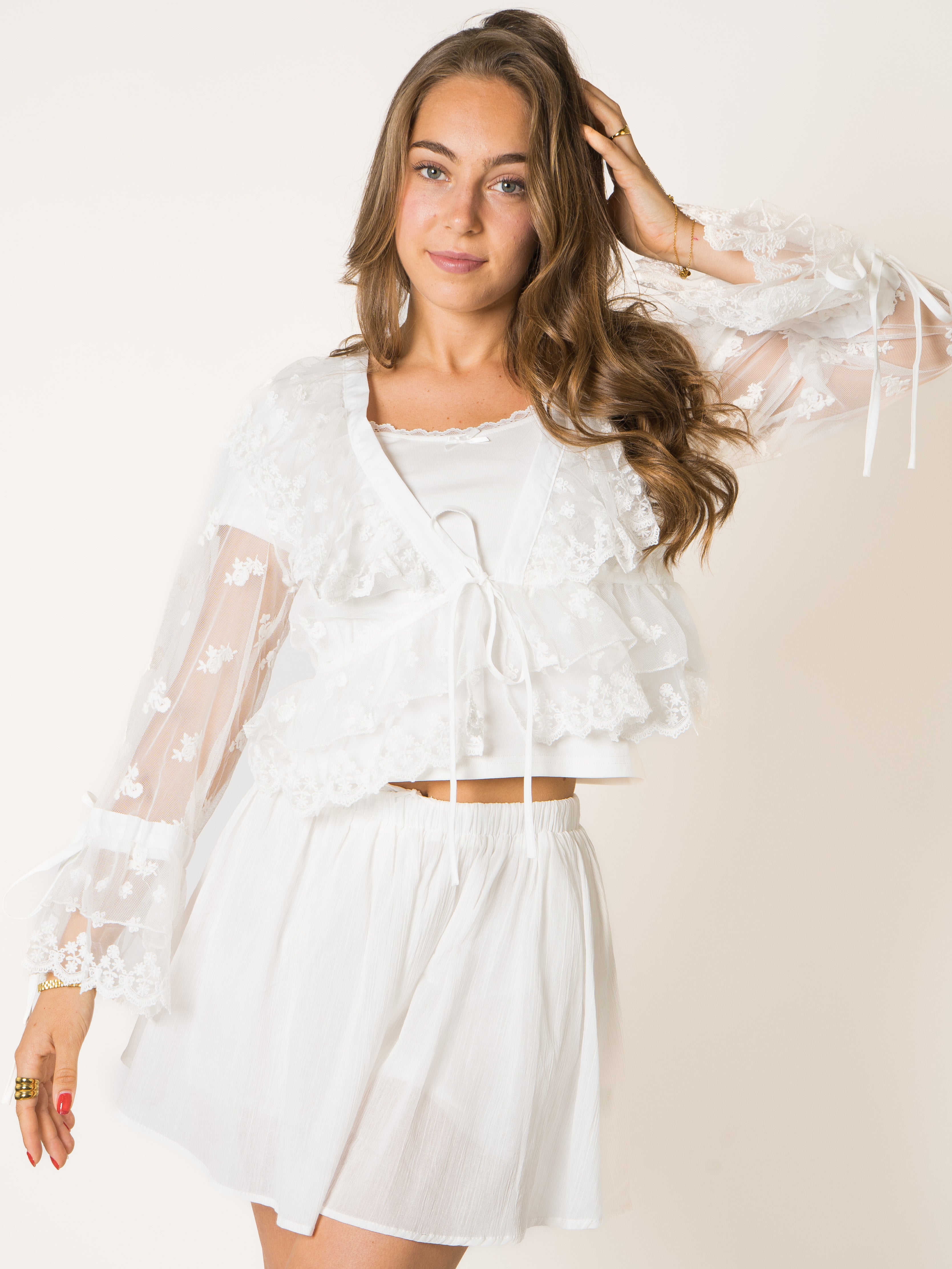 In Your Dreams Lace Cardigan