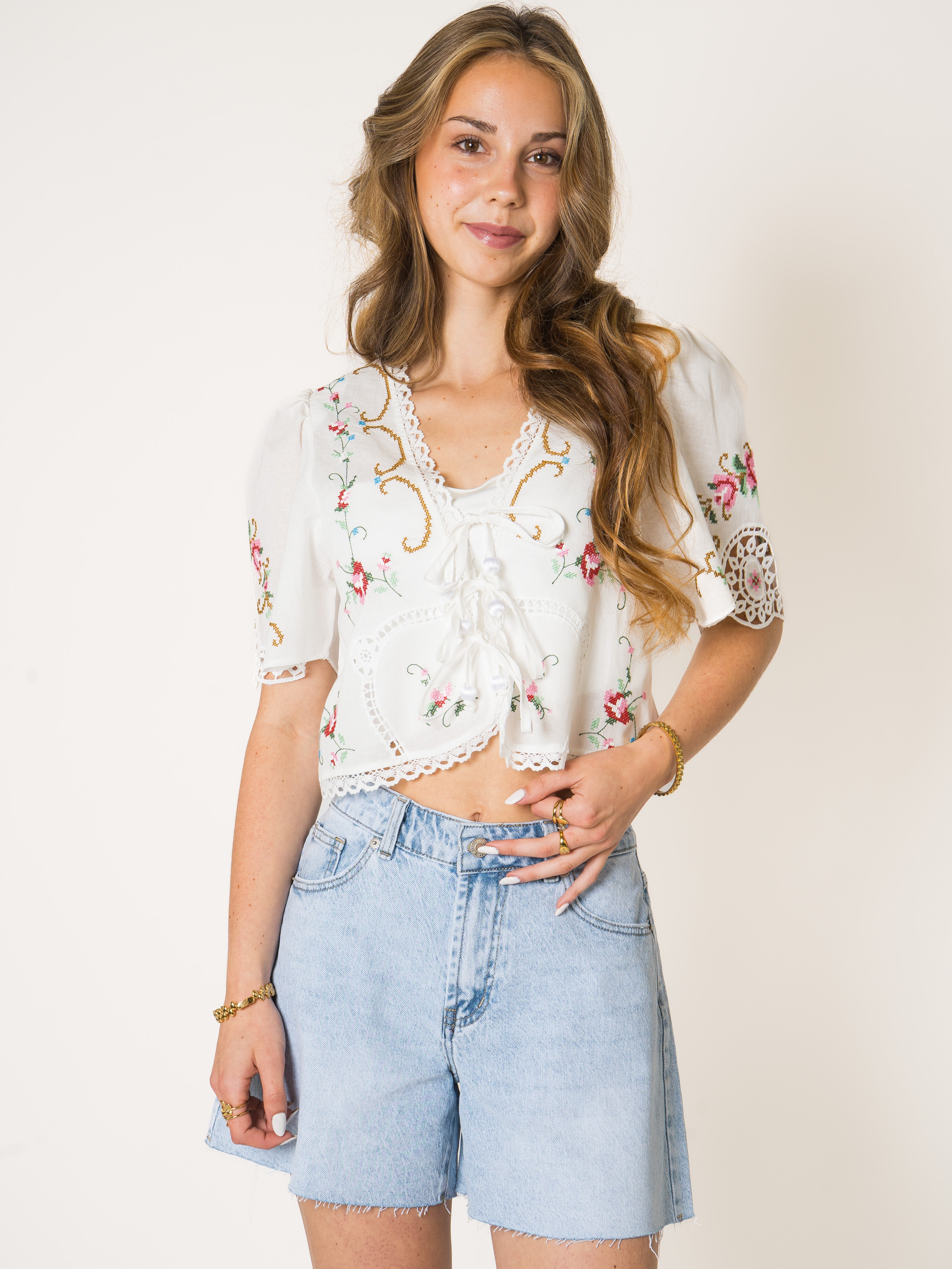 Wildest Dreams Cotton Blouse