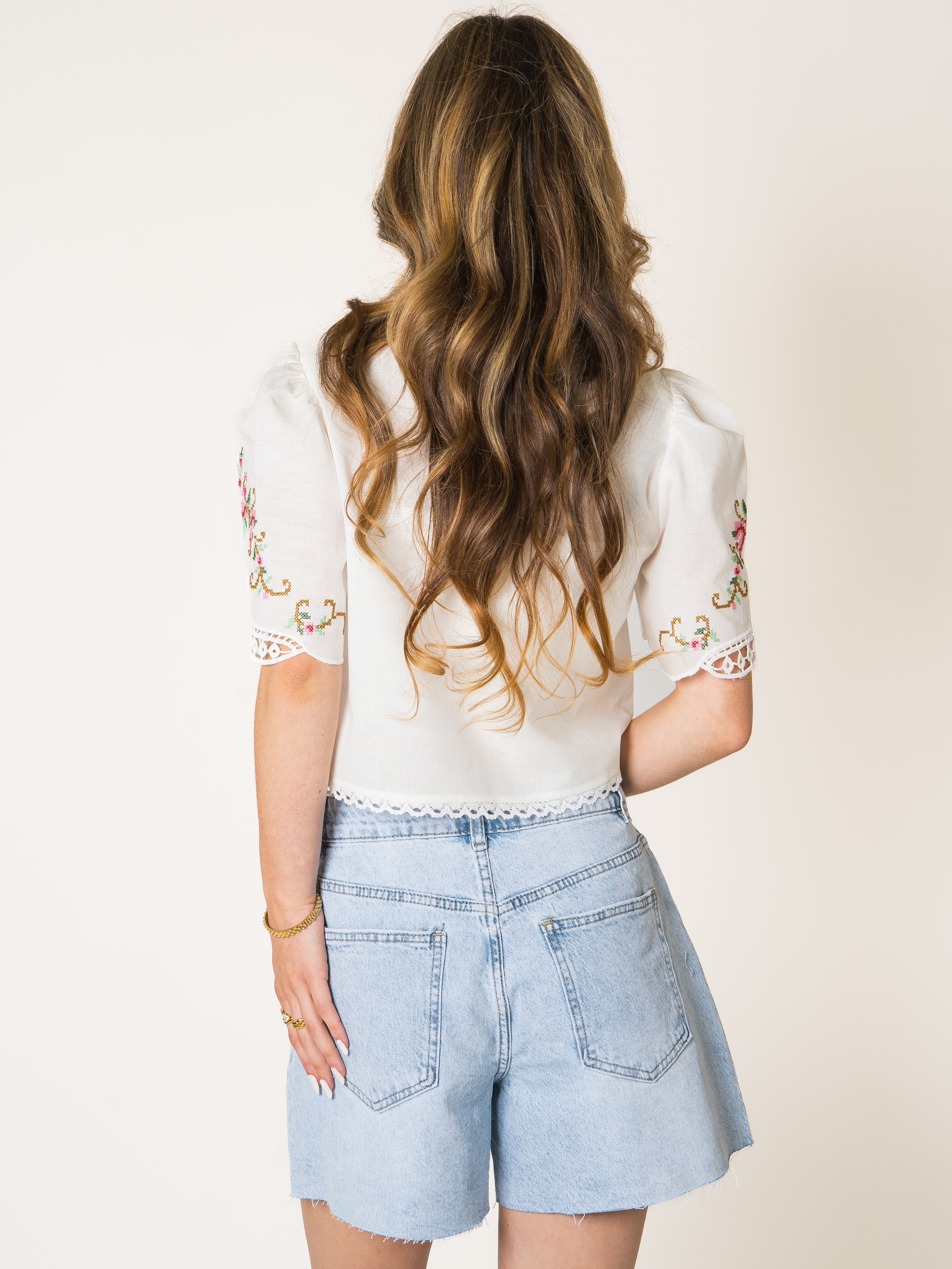Wildest Dreams Cotton Blouse