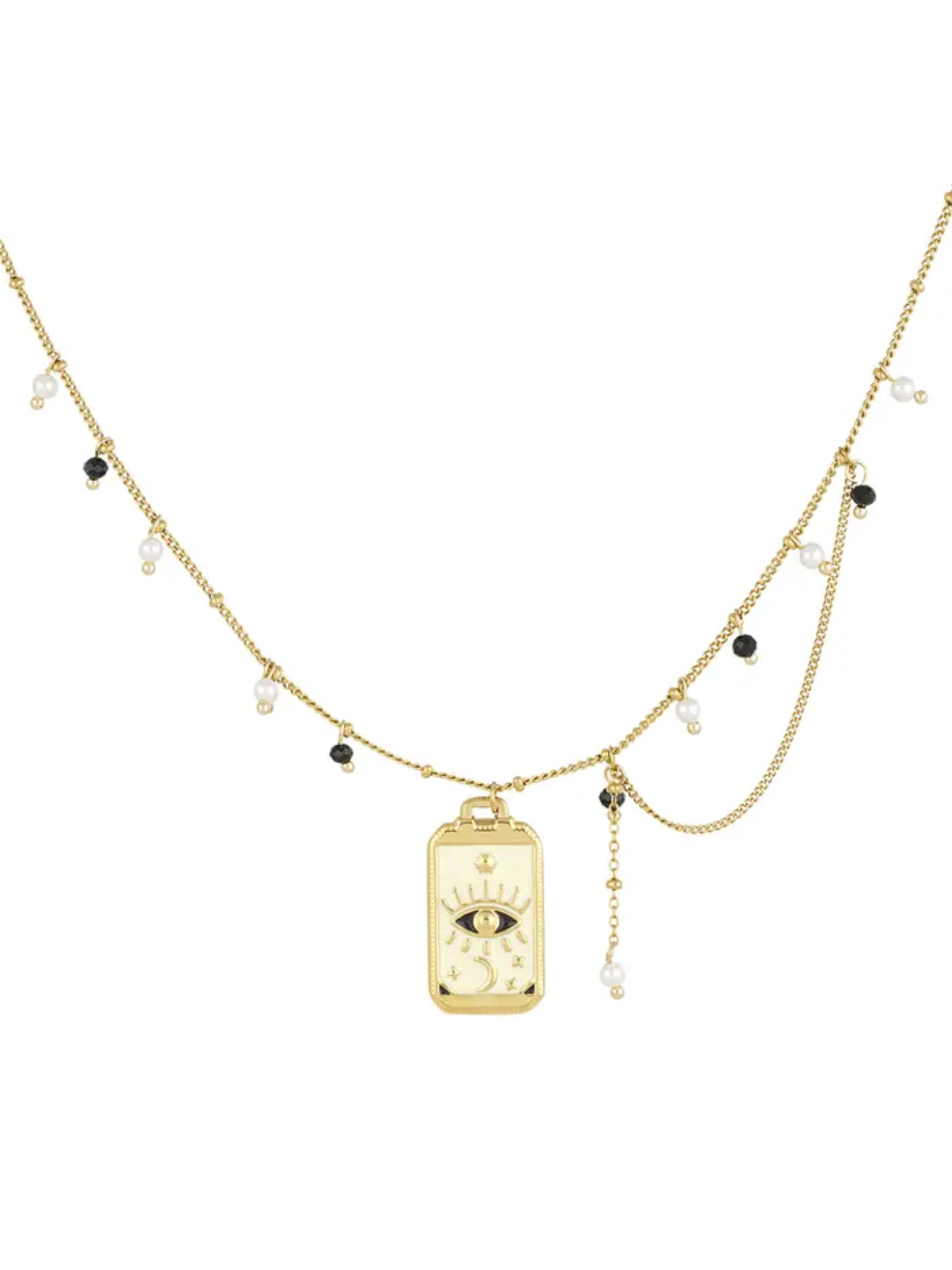 Eye-Opening Necklace - Gold