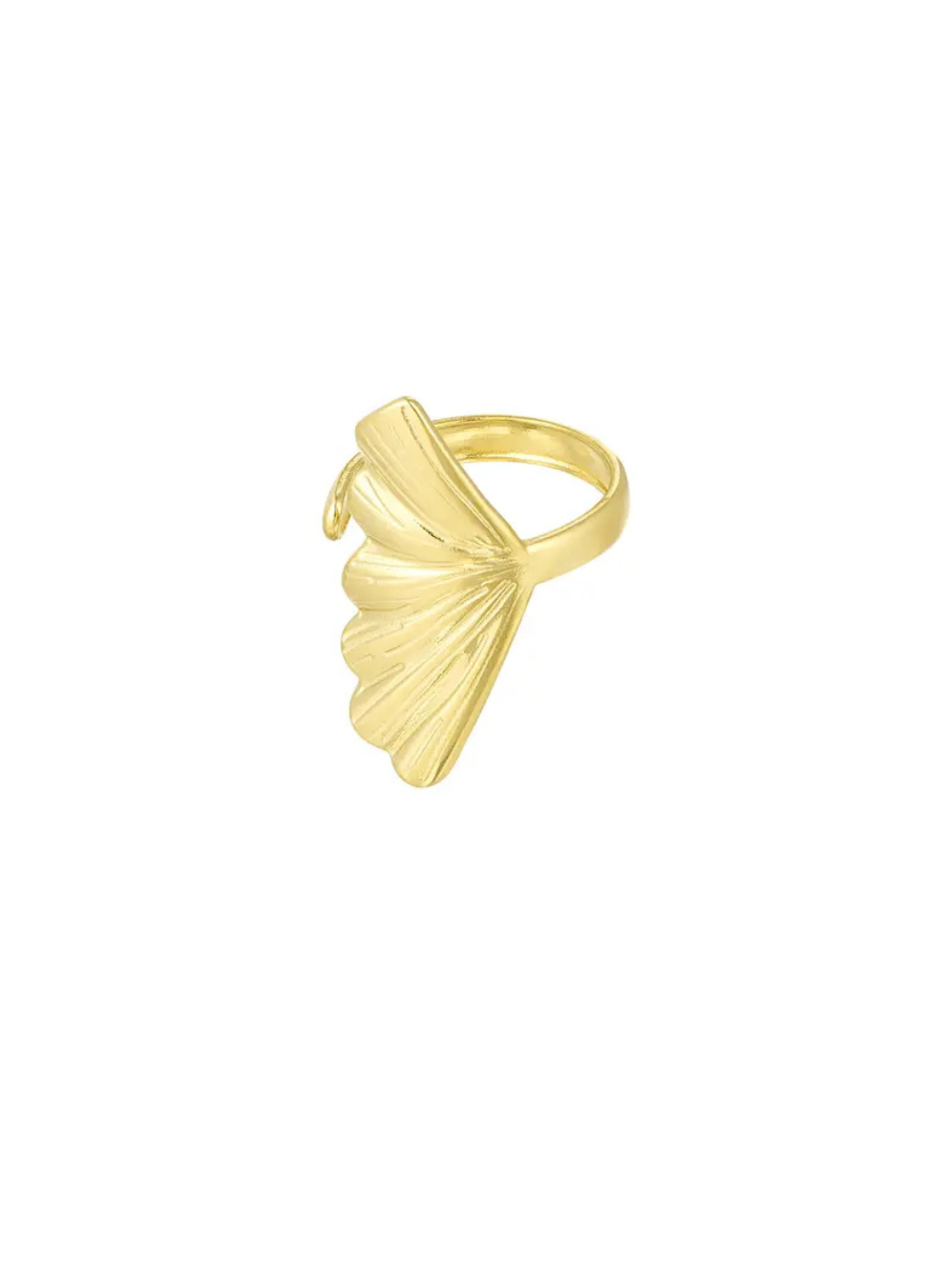 The Wing Ring - Gold Silber