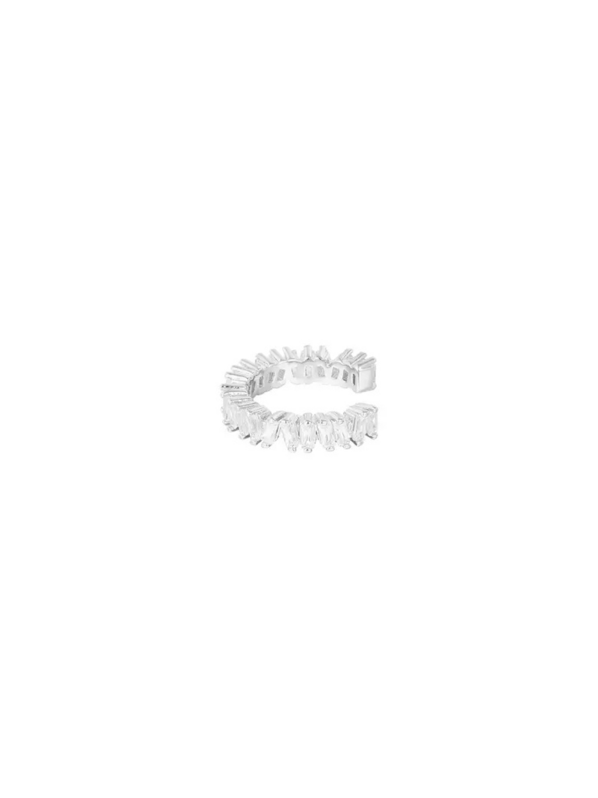 Diamond Crown Ear Cuff