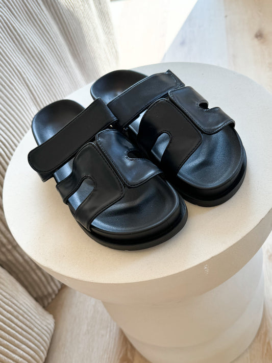 Sommer Sandalen - schwarz