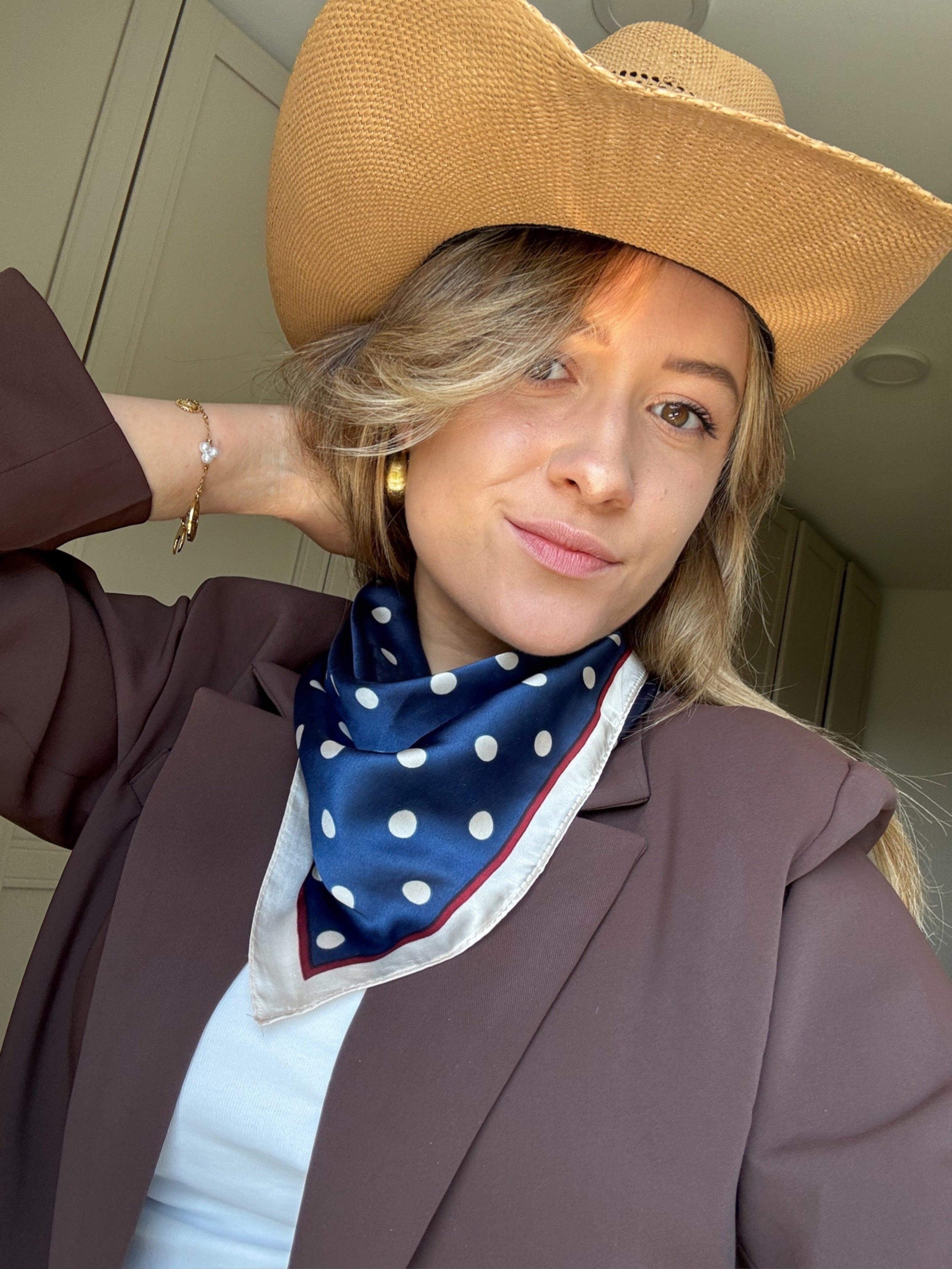 Pretty in Dots Scarf