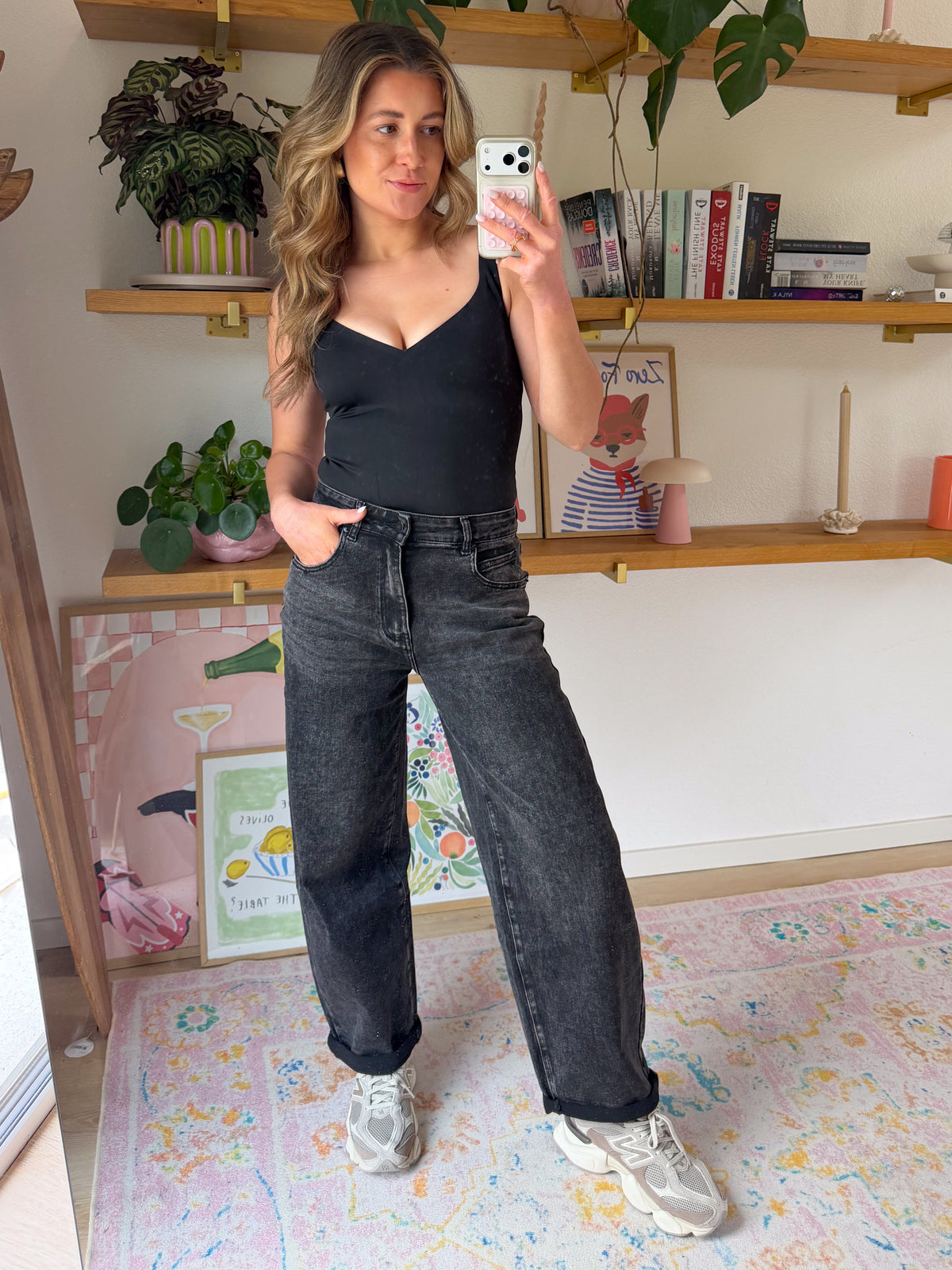 Moon Ballon Fit Jeans