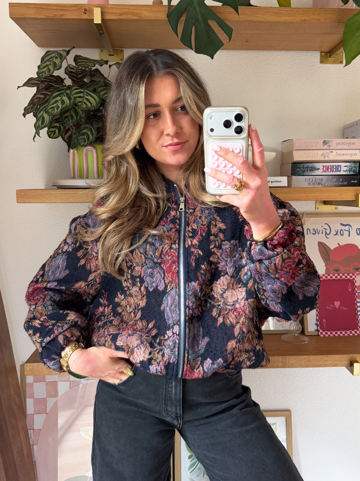 Bomberjacke Wild Flower