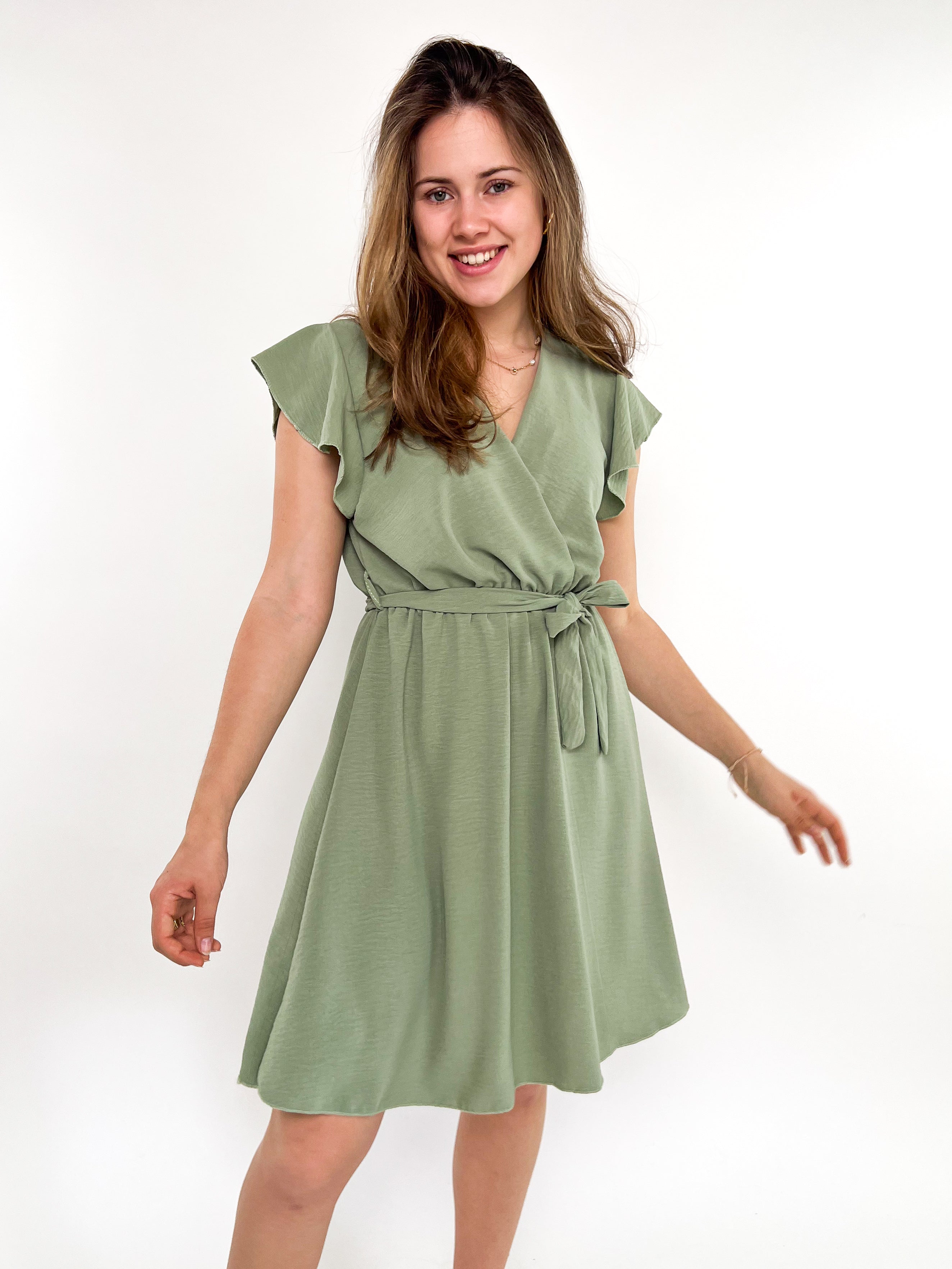 Kleid Mini Vienna - khaki