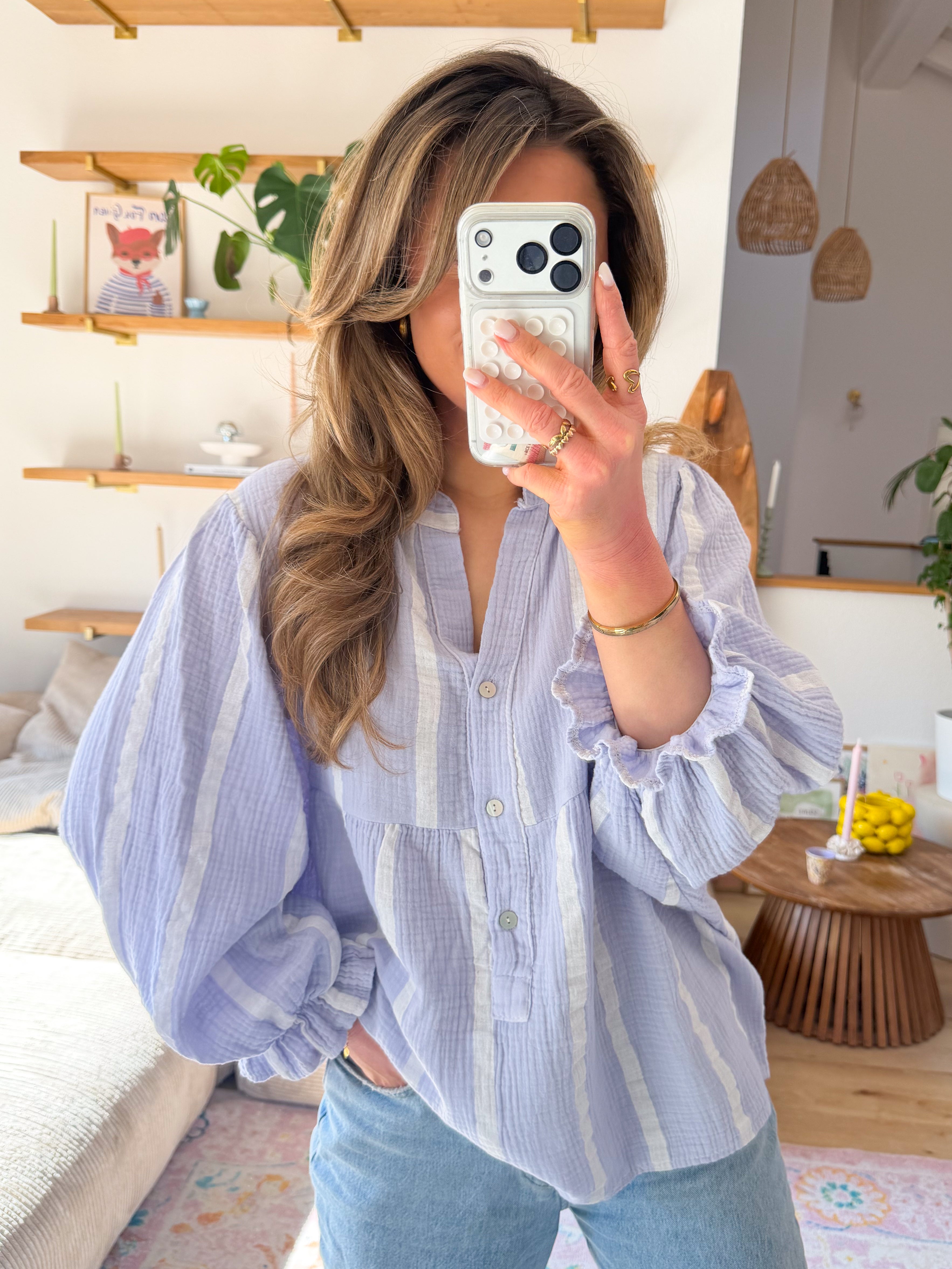 #Farbe_Flieder mit Weiß