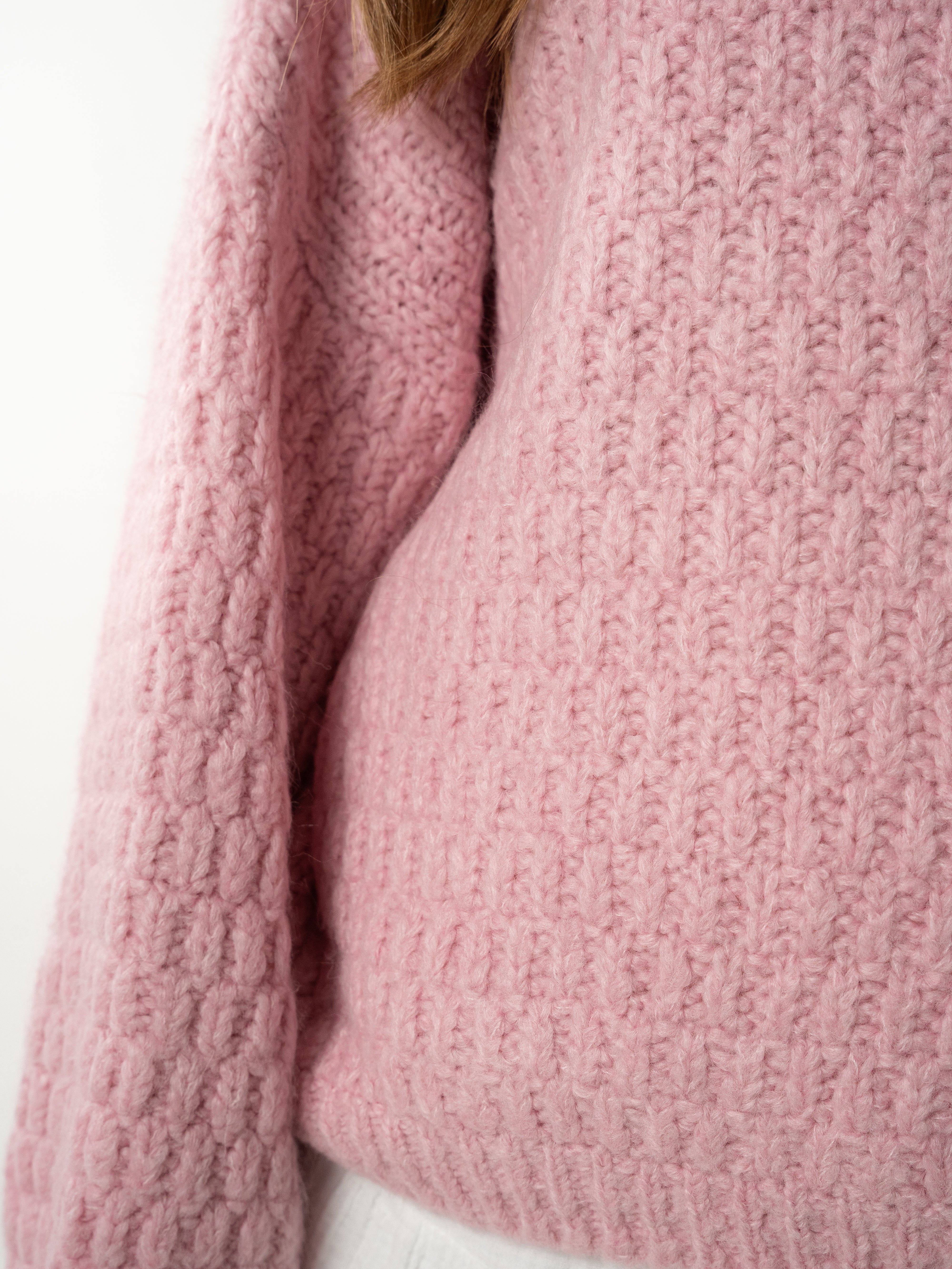 Strickpullover Vivien - Rosa