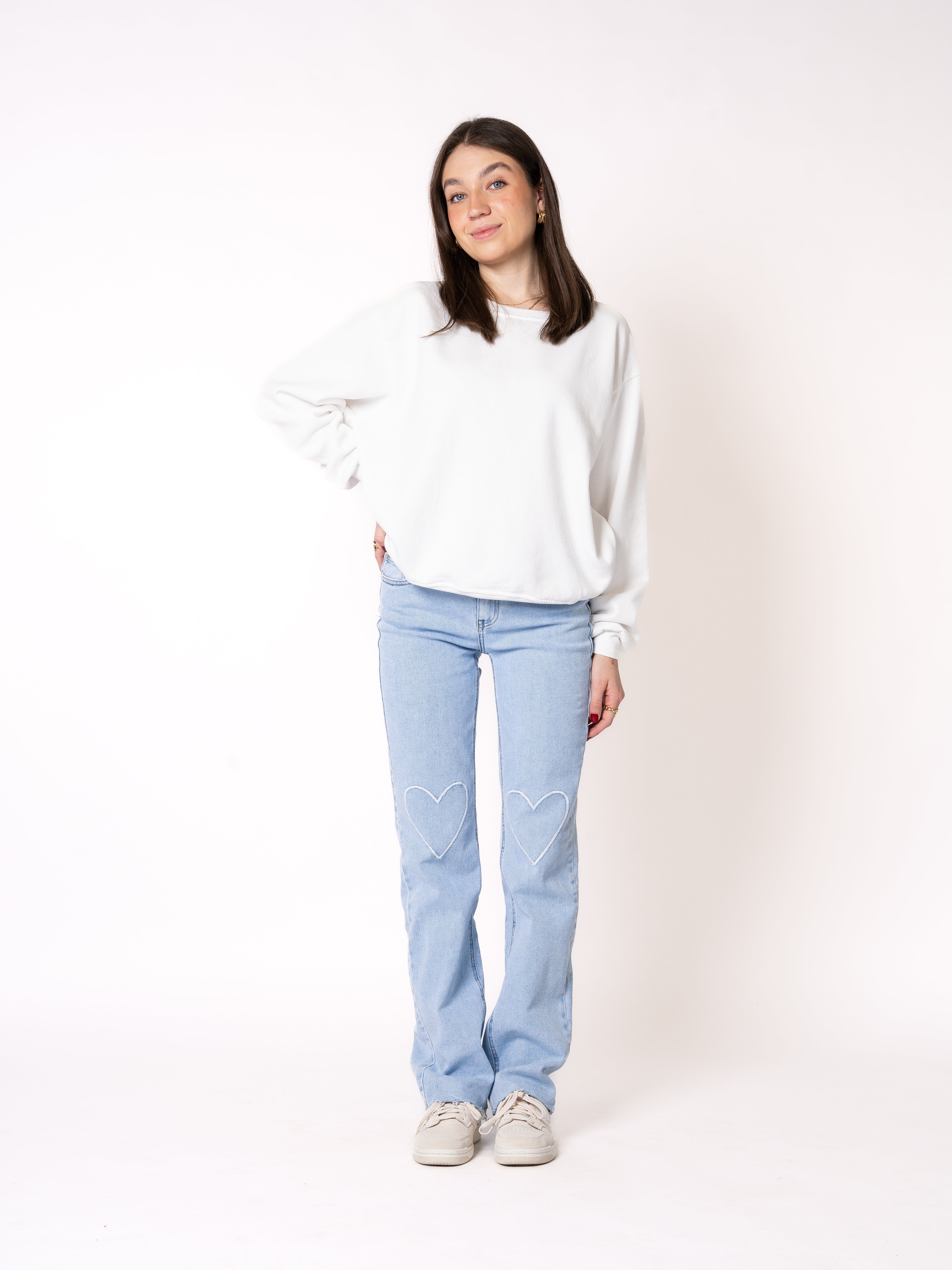 Straight Leg Jeans Amore - Denim Blue